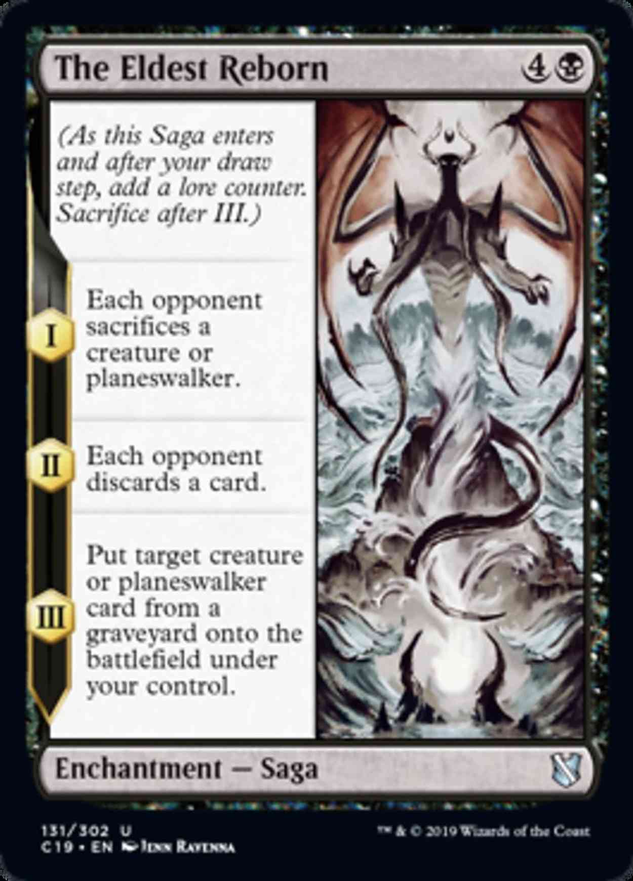 The Eldest Reborn magic card front