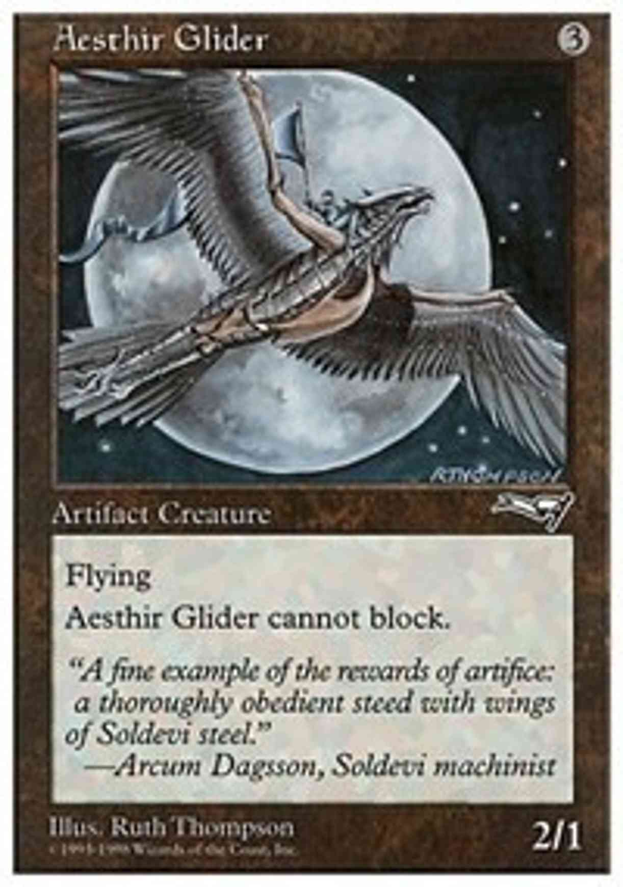 Aesthir Glider magic card front