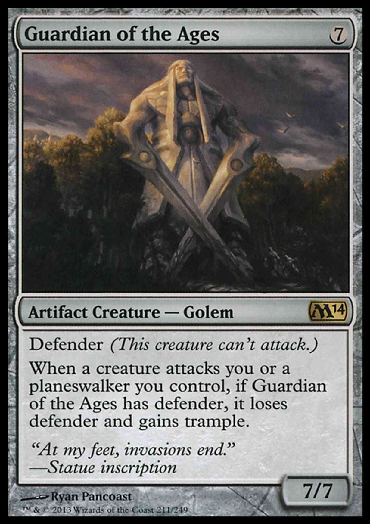 Guardian of the Ages magic card front