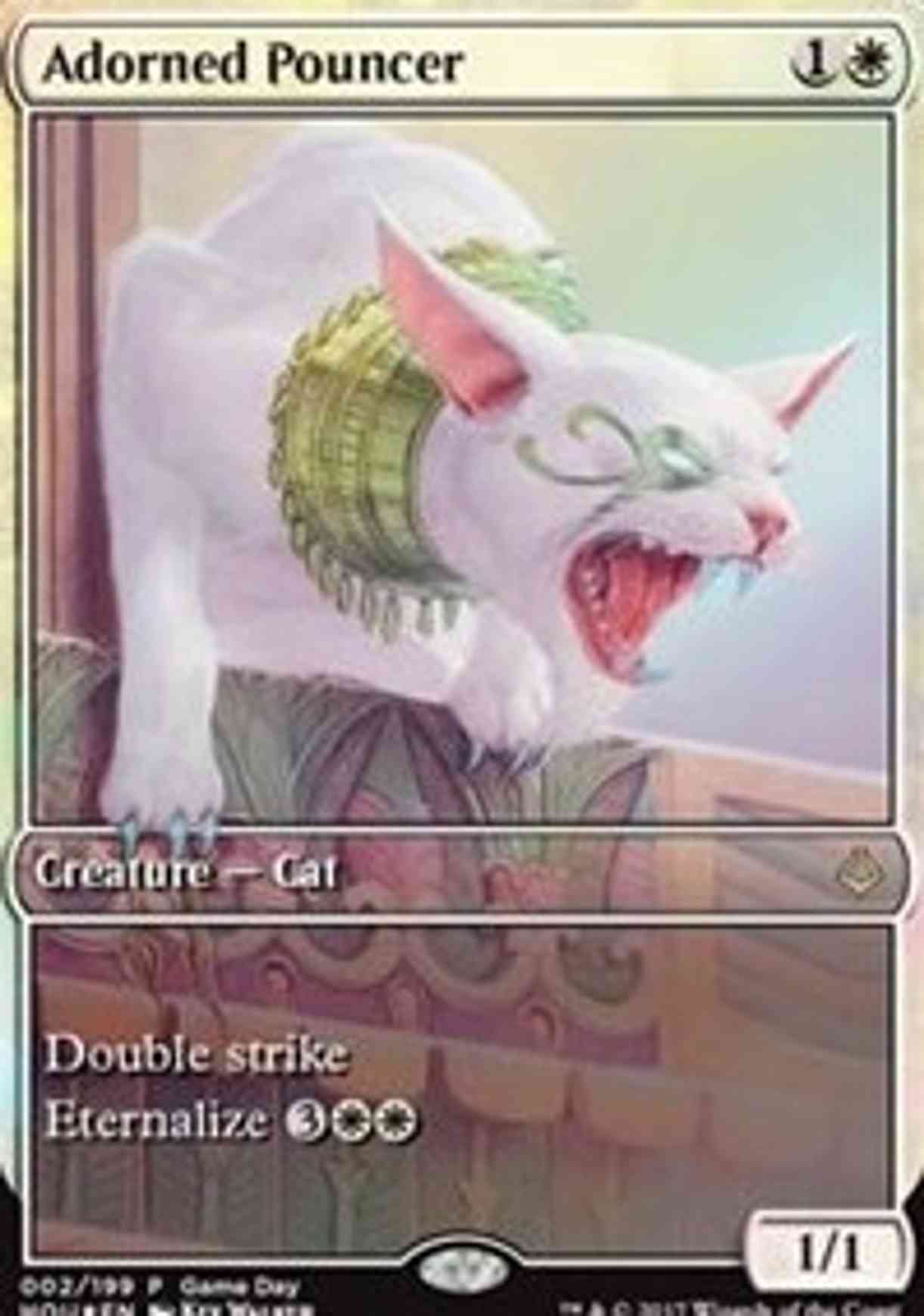 Adorned Pouncer magic card front