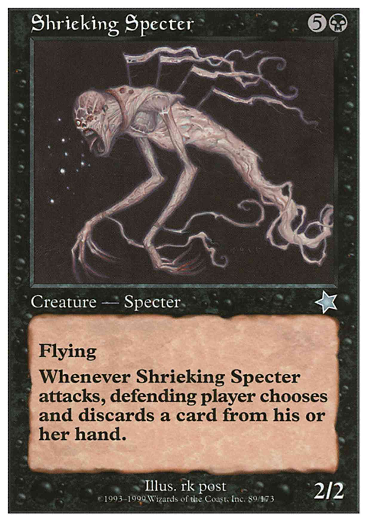 Shrieking Specter magic card front