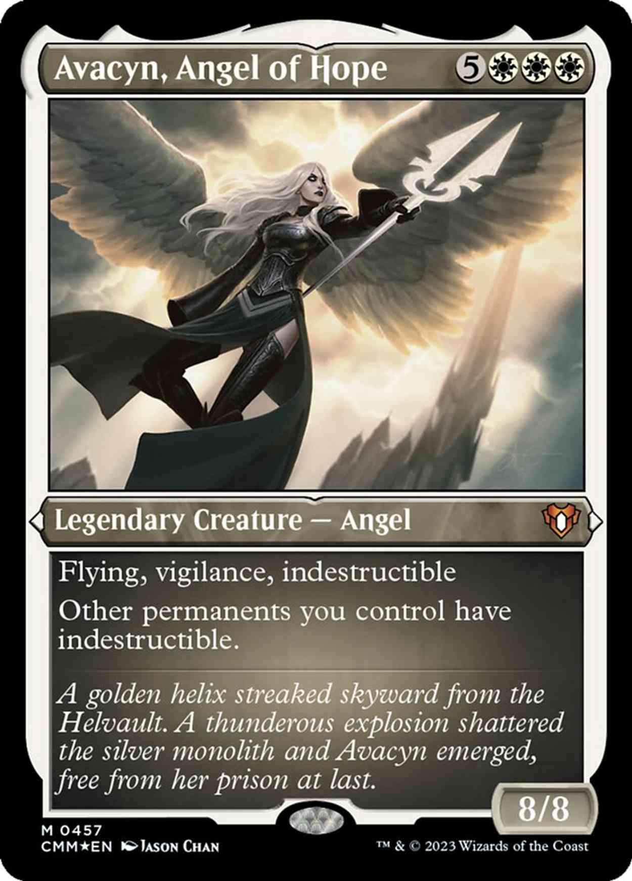 Avacyn, Angel of Hope (Foil Etched) magic card front
