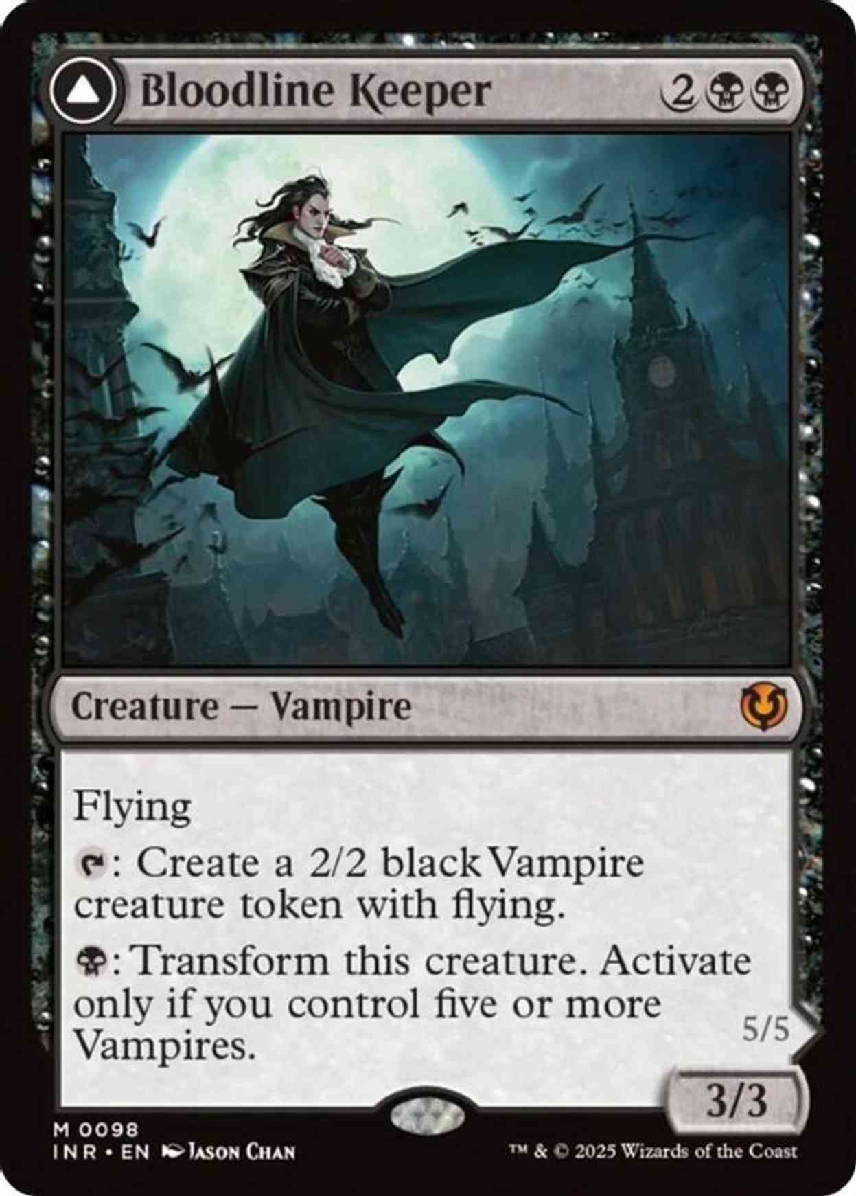 Bloodline Keeper magic card front