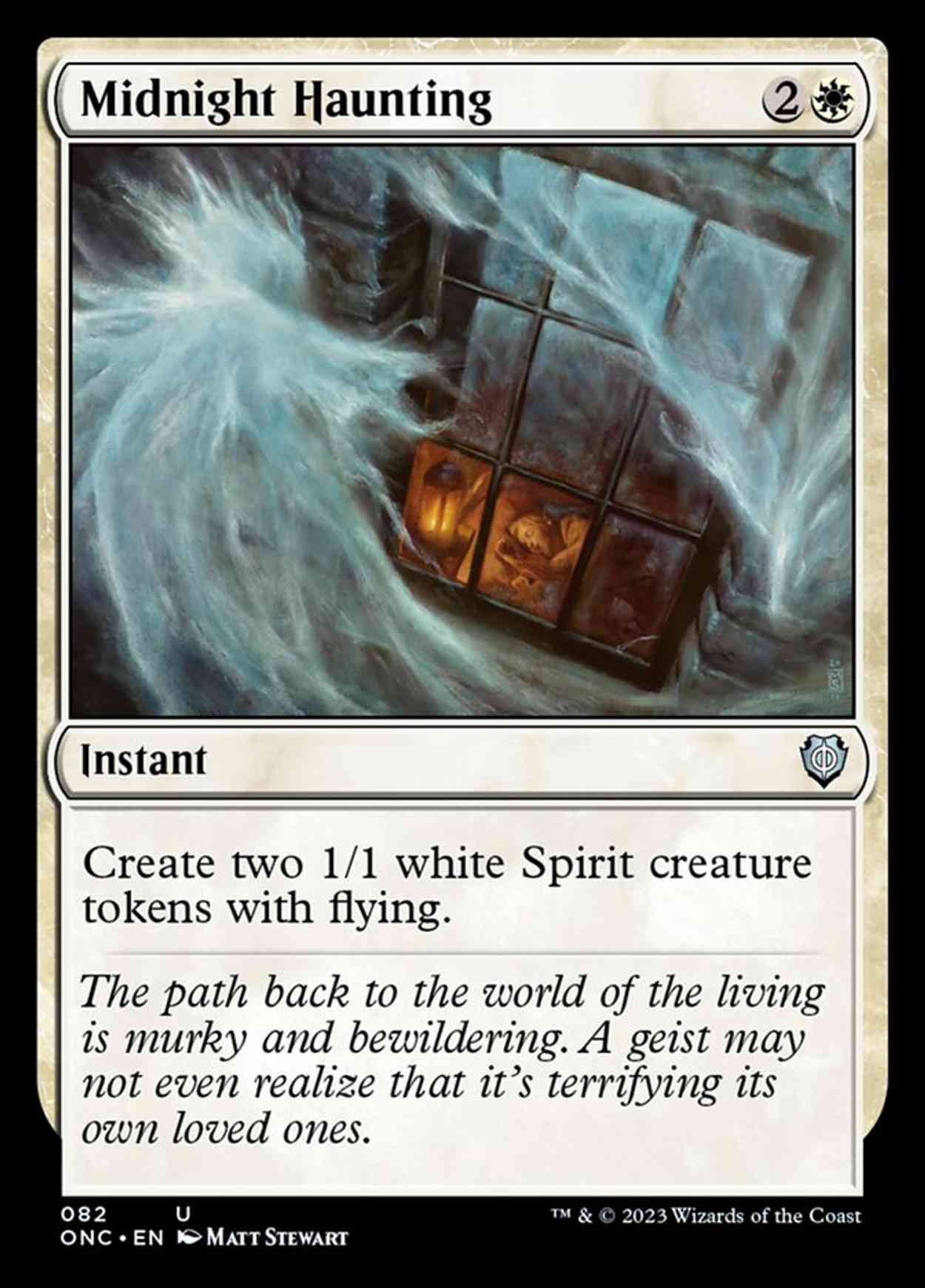 Midnight Haunting magic card front