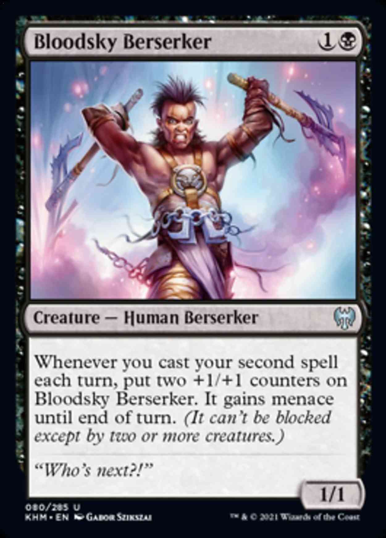 Bloodsky Berserker magic card front