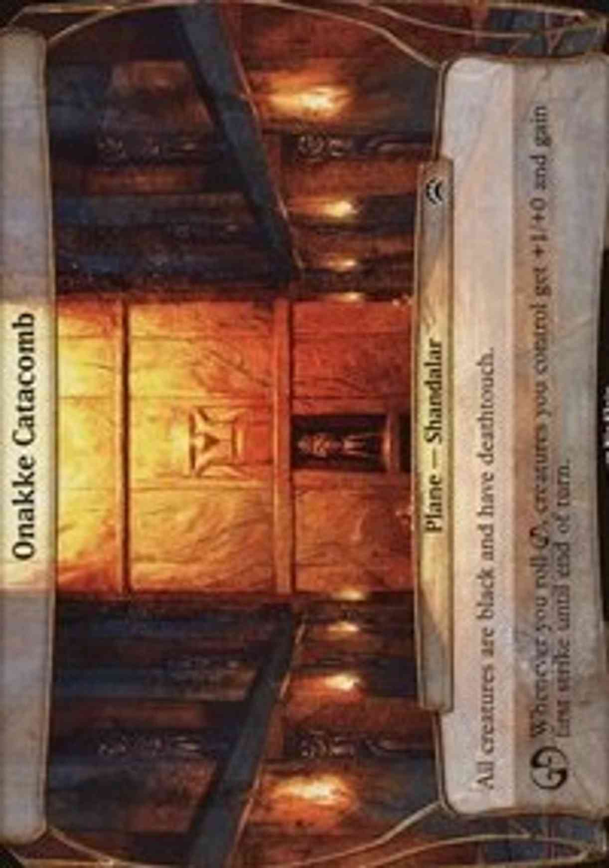 Onakke Catacomb (Planechase 2012) magic card front