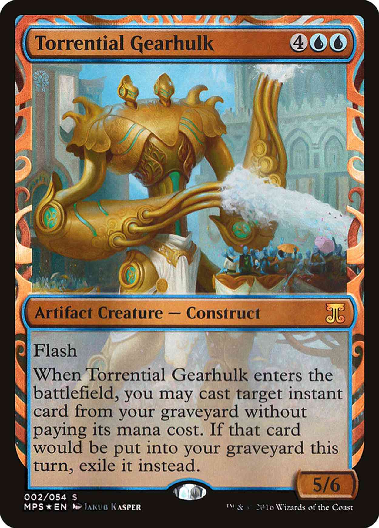 Torrential Gearhulk magic card front
