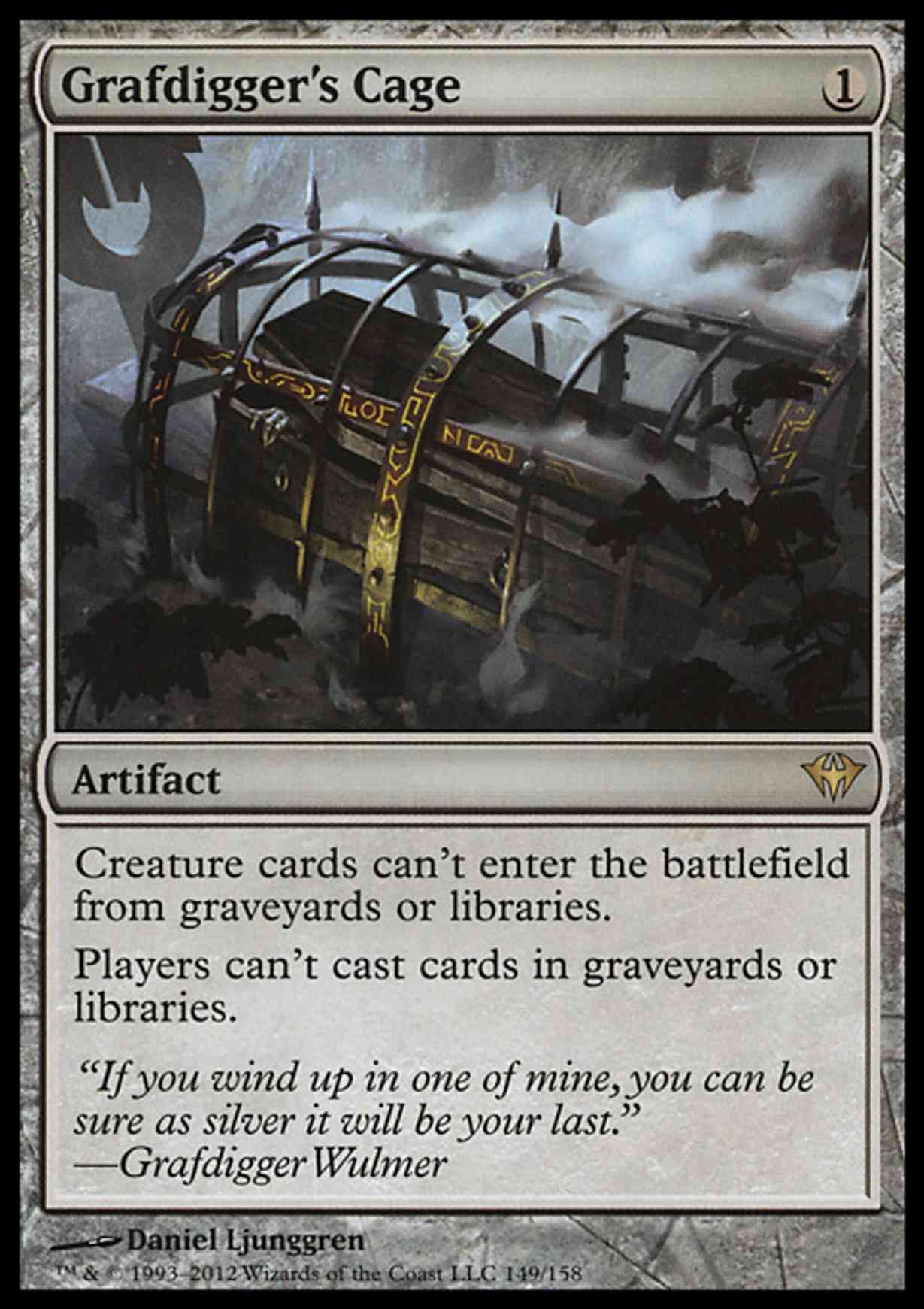 Grafdigger's Cage magic card front