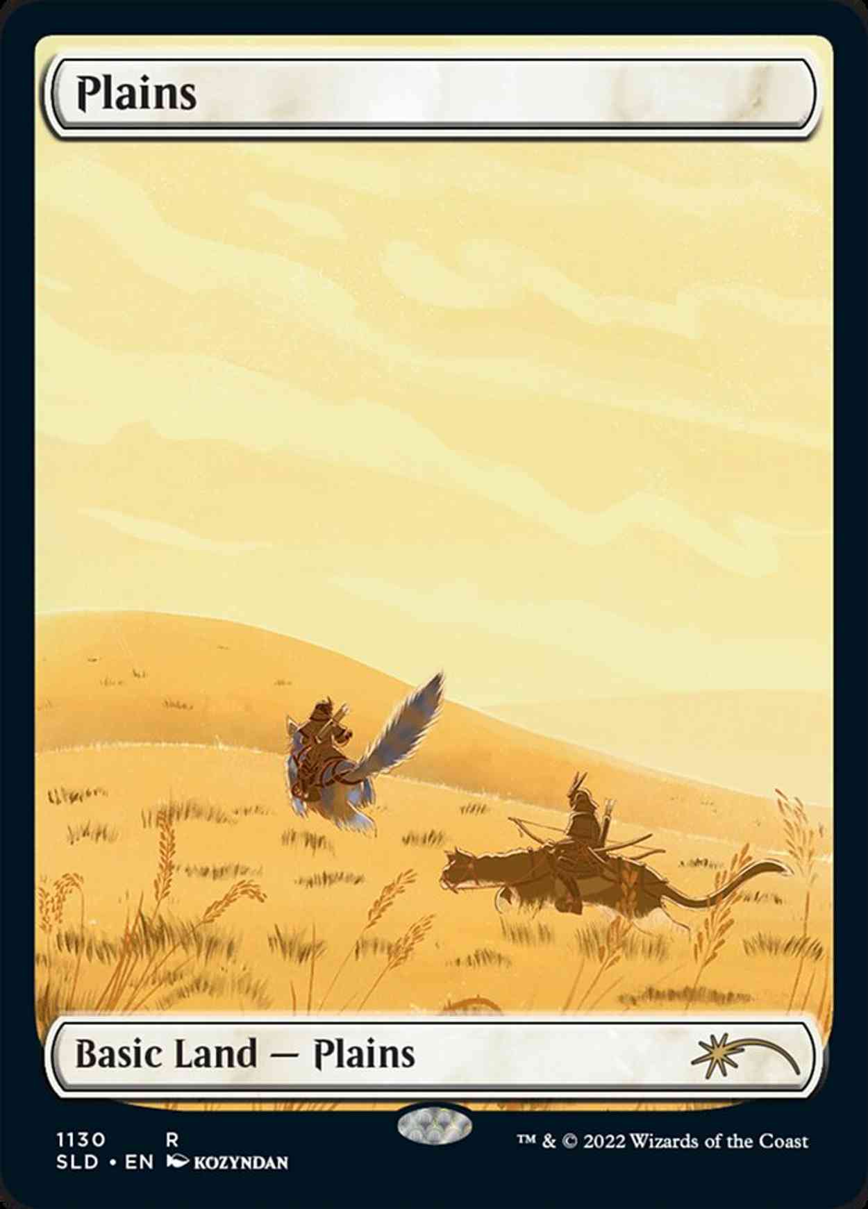 Plains (1130) magic card front