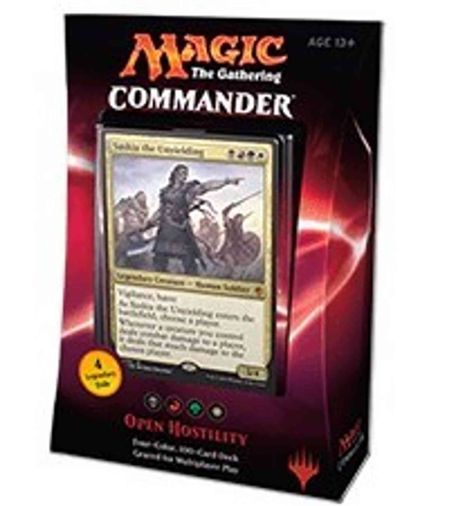 Commander 2016 Deck - Open Hostility (BRGW) magic card front