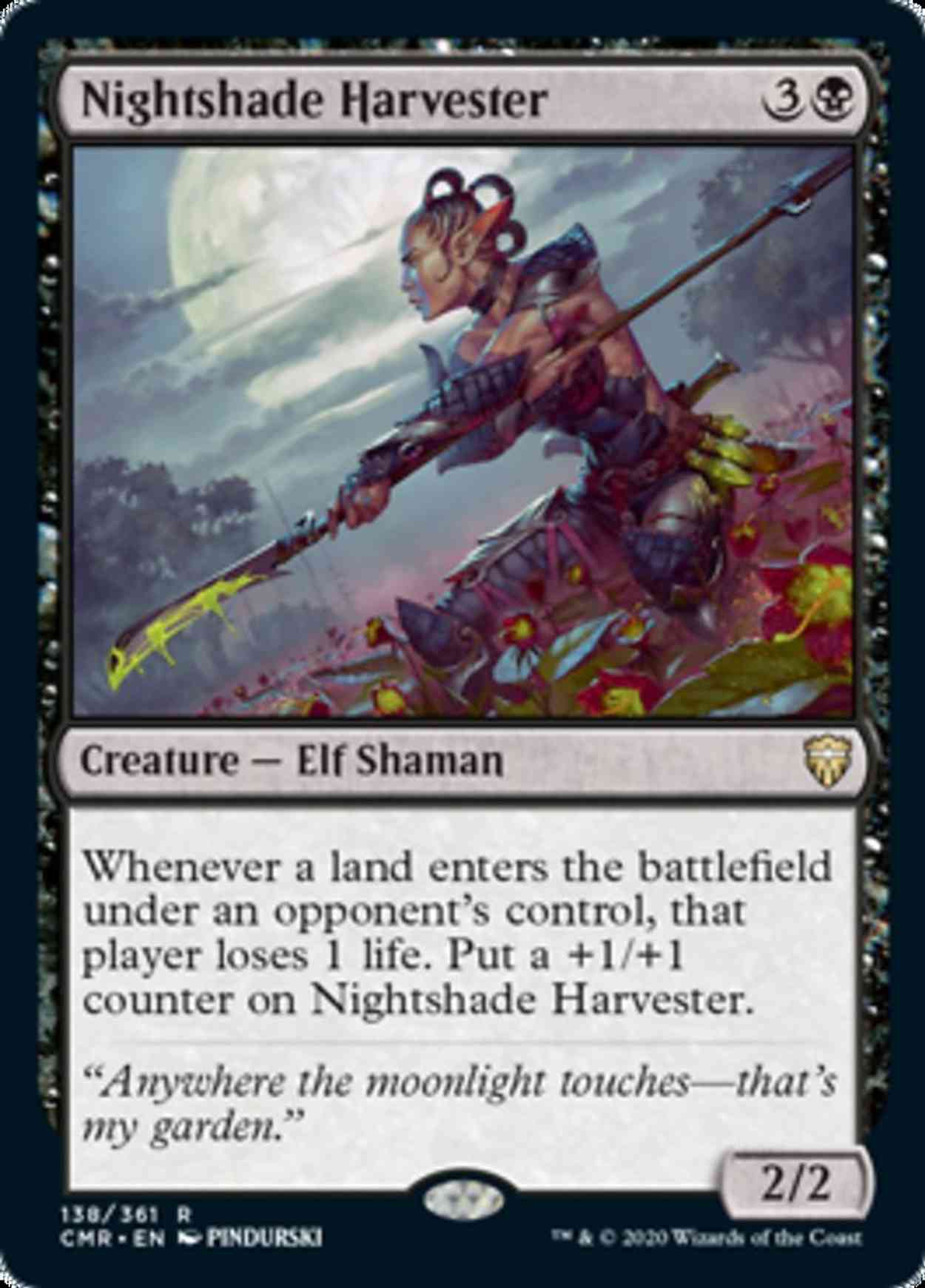 Nightshade Harvester magic card front