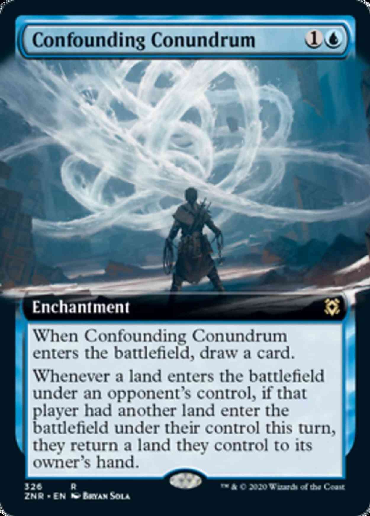Confounding Conundrum (Extended Art) magic card front