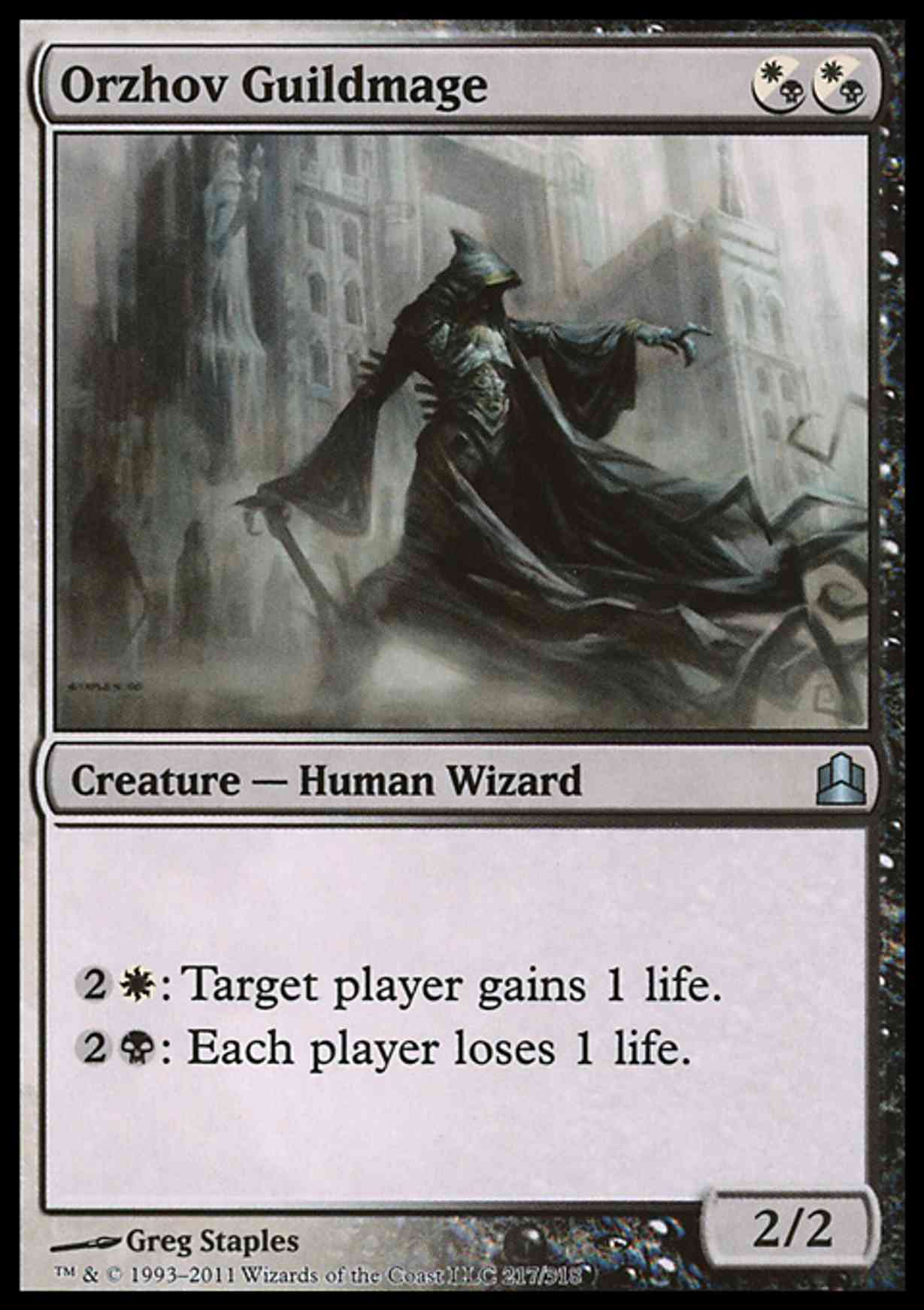 Orzhov Guildmage magic card front