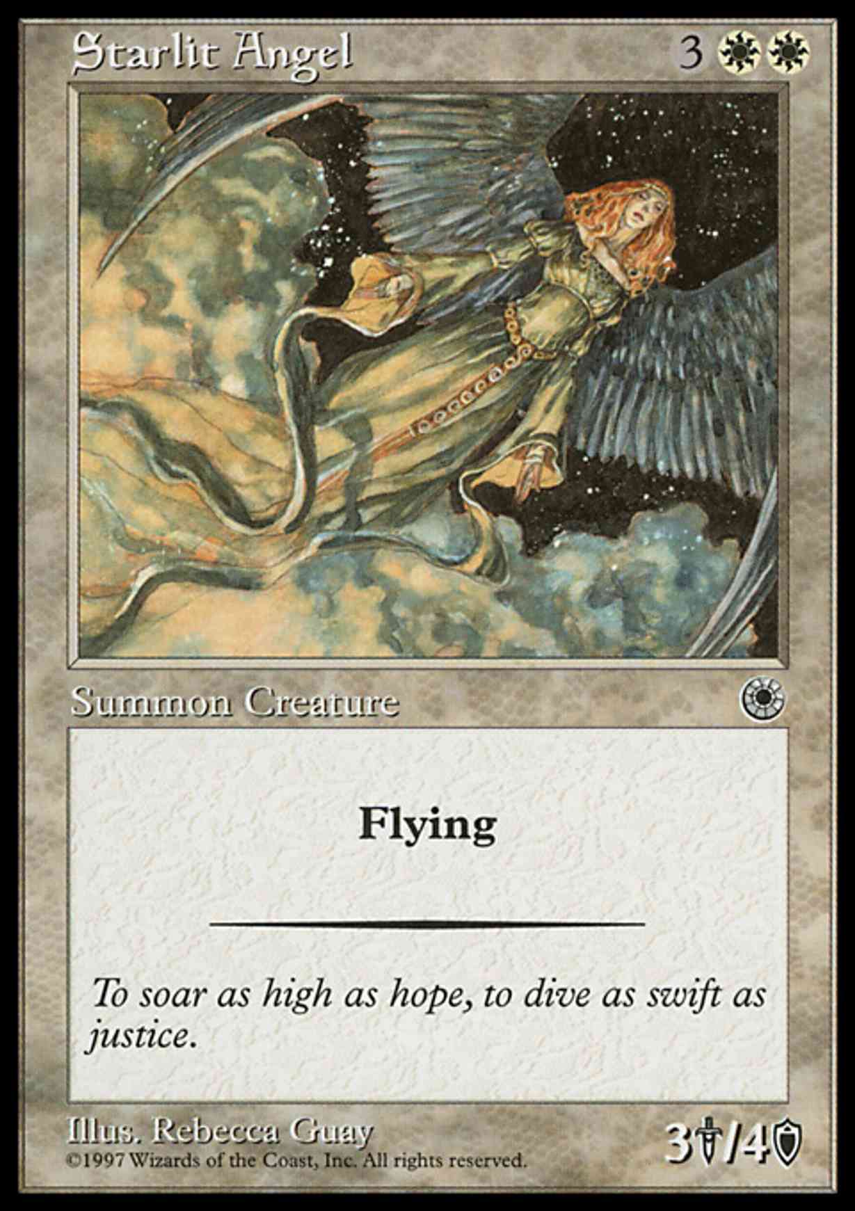 Starlit Angel magic card front