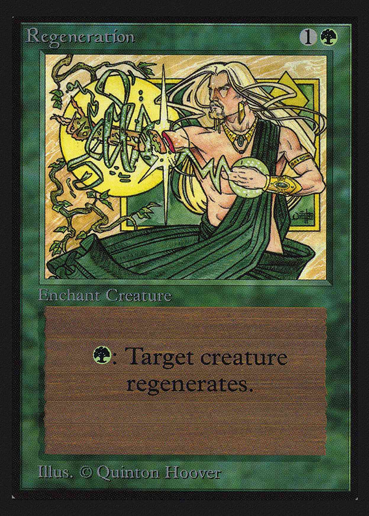 Regeneration (IE) magic card front
