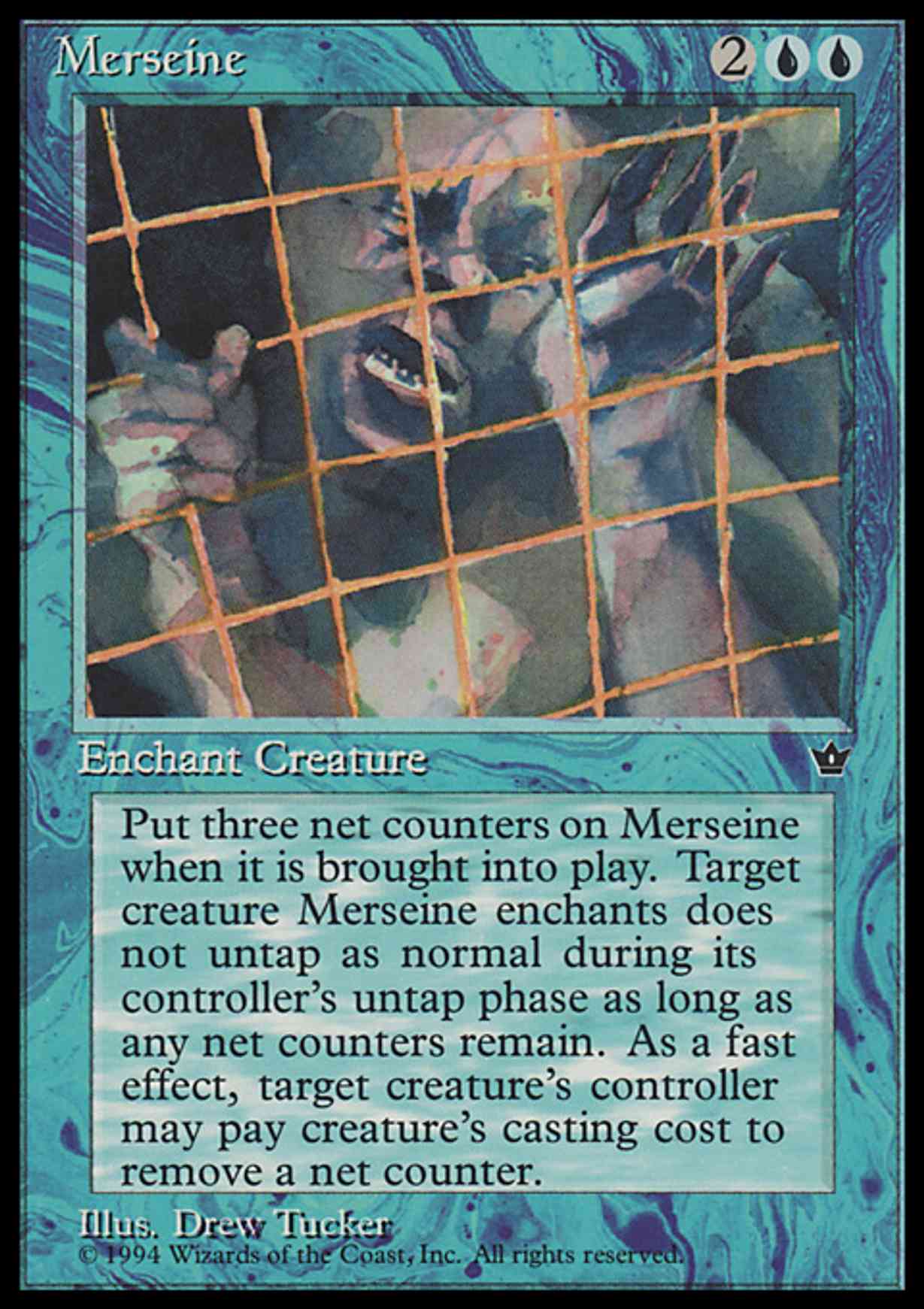 Merseine (Tucker) magic card front