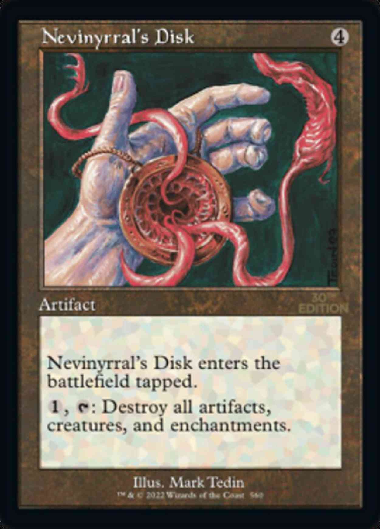 Nevinyrral's Disk (Retro Frame) magic card front