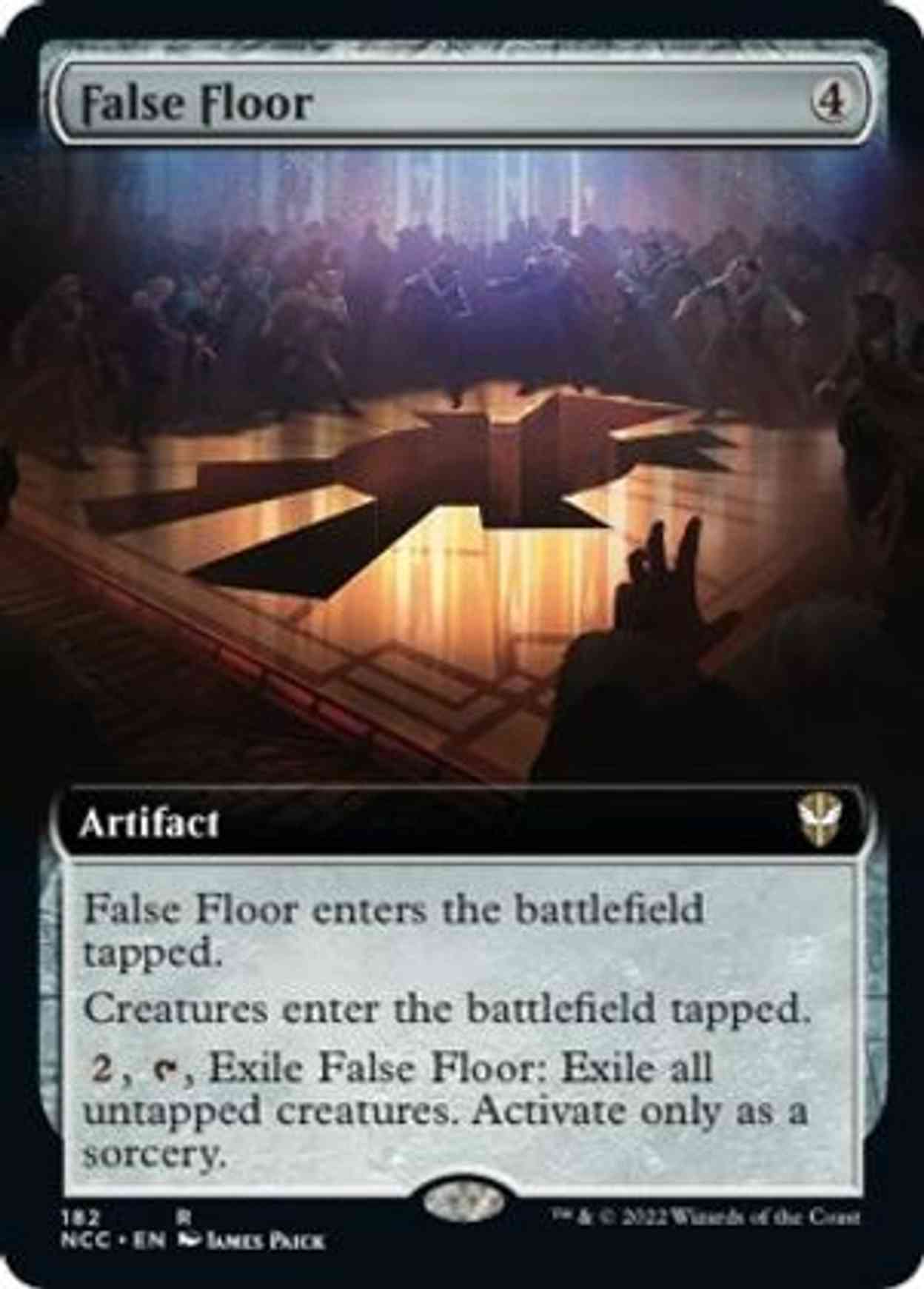 False Floor (Extended Art) magic card front