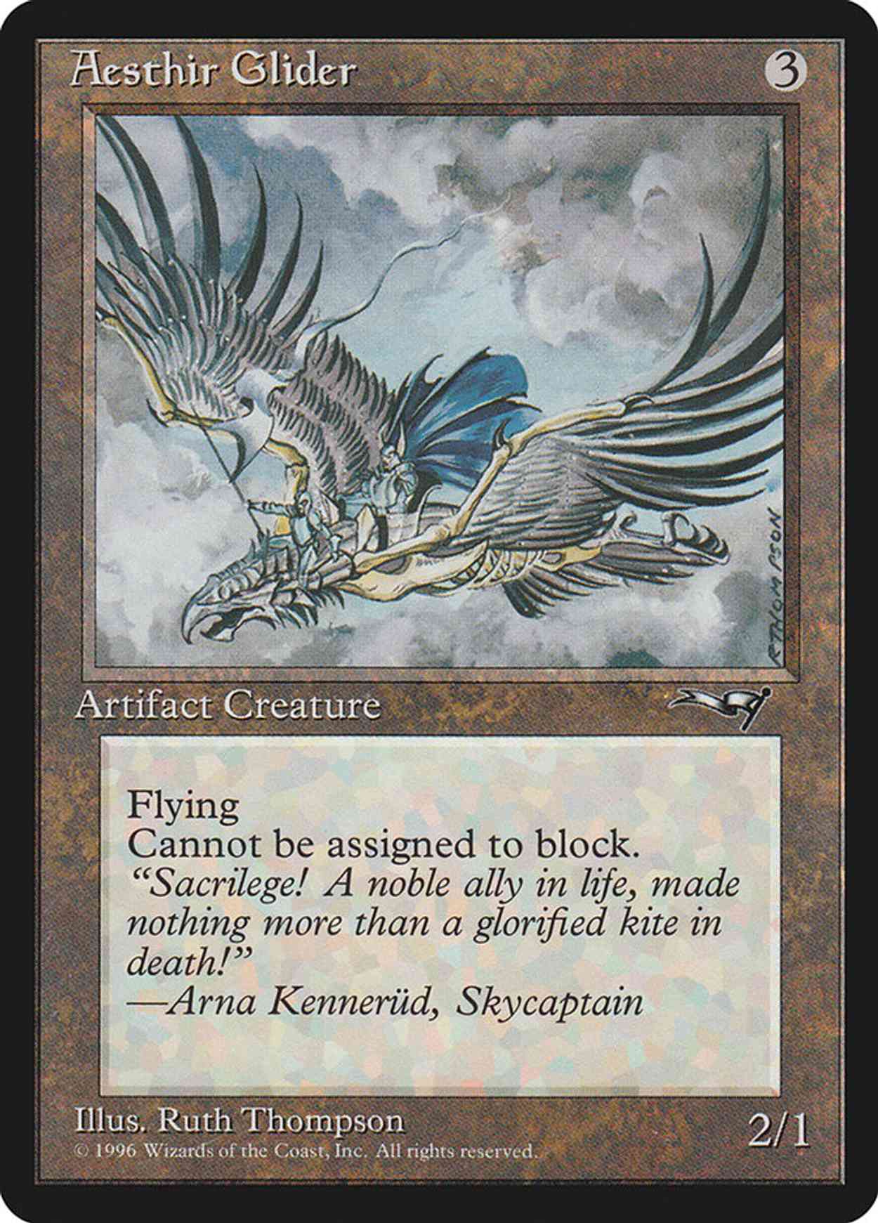 Aesthir Glider (Clouds) magic card front