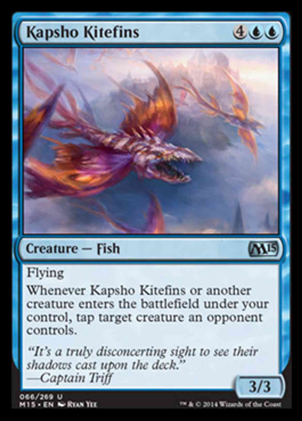 Kapsho Kitefins magic card front