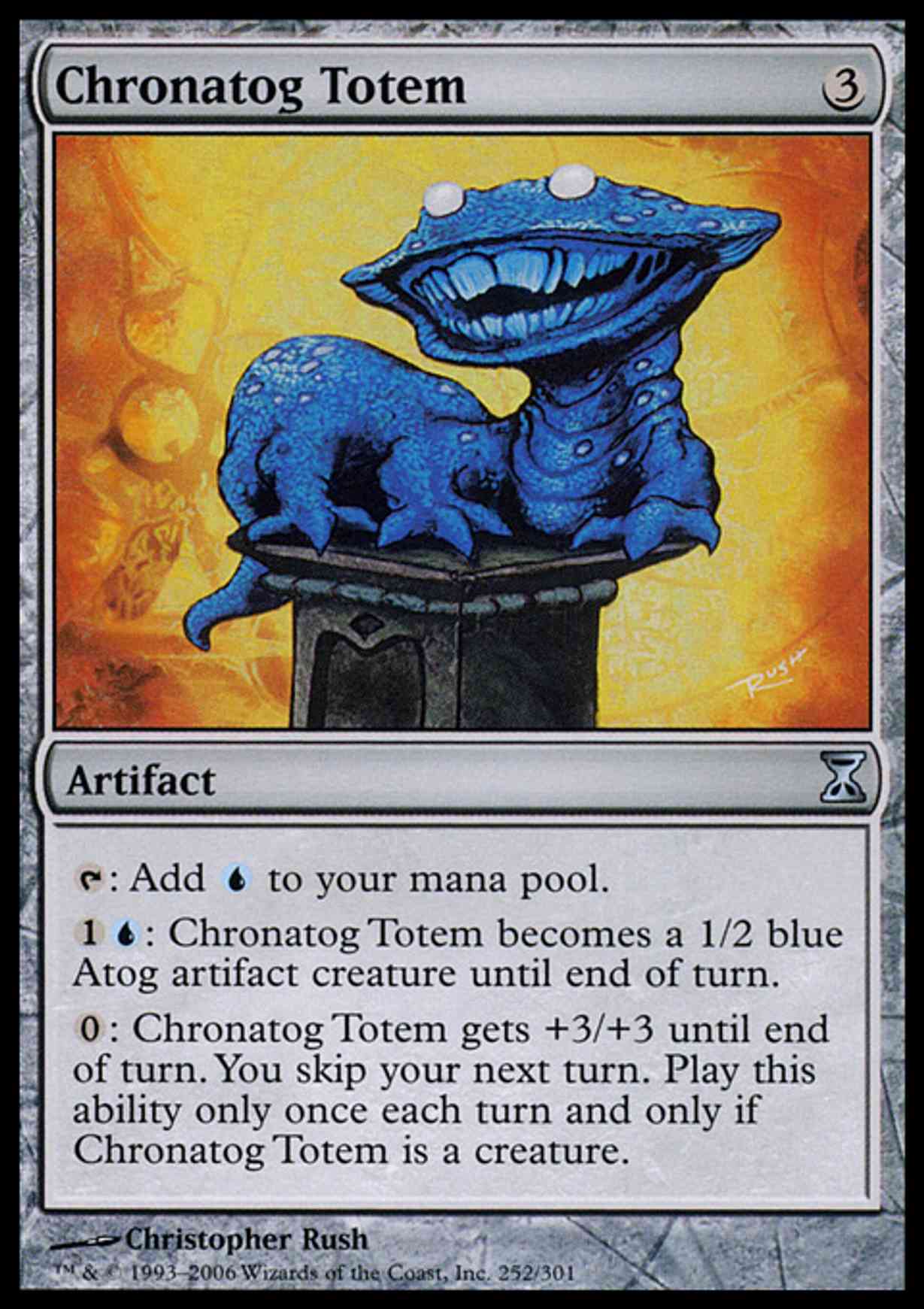 Chronatog Totem magic card front