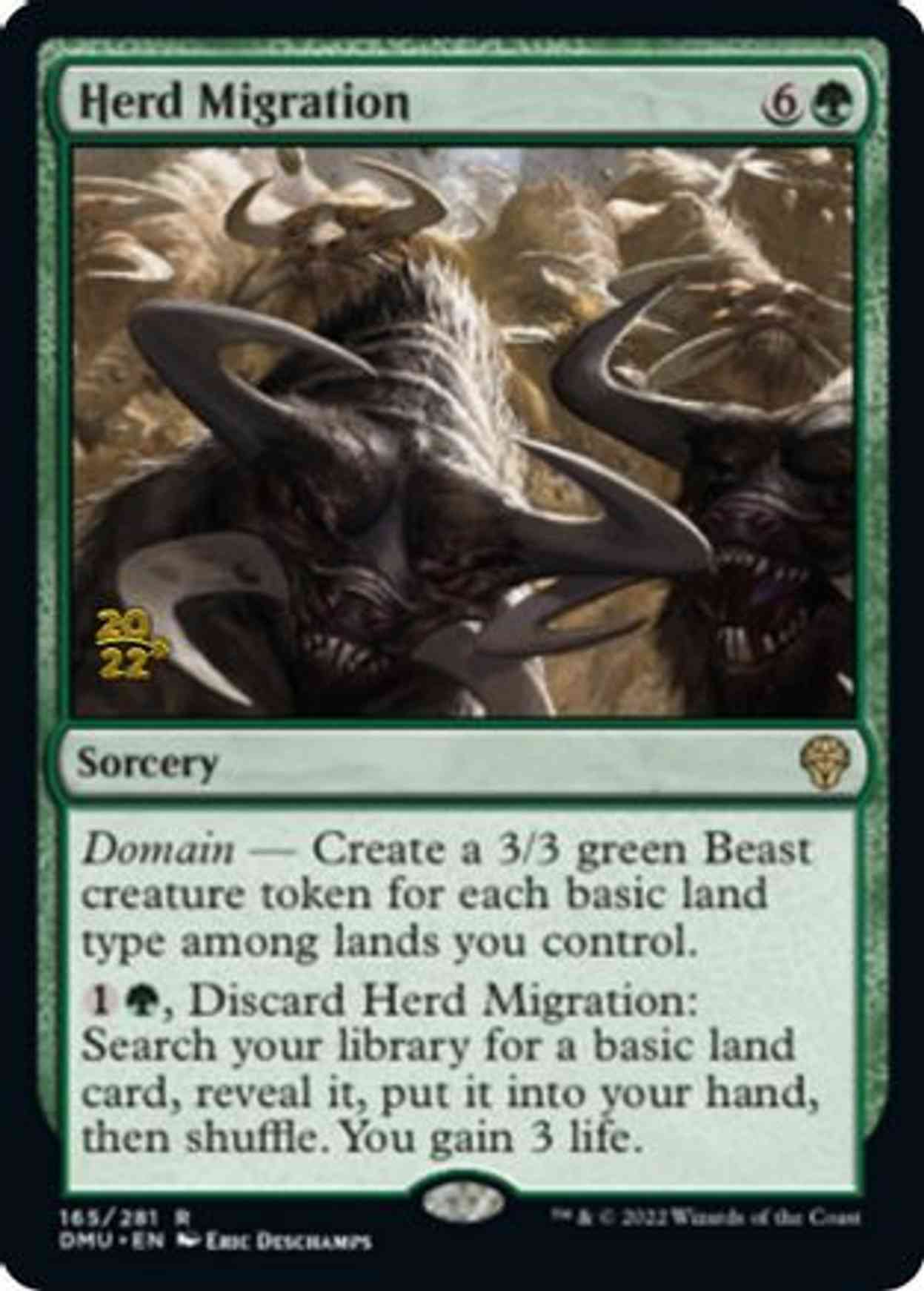 Herd Migration magic card front