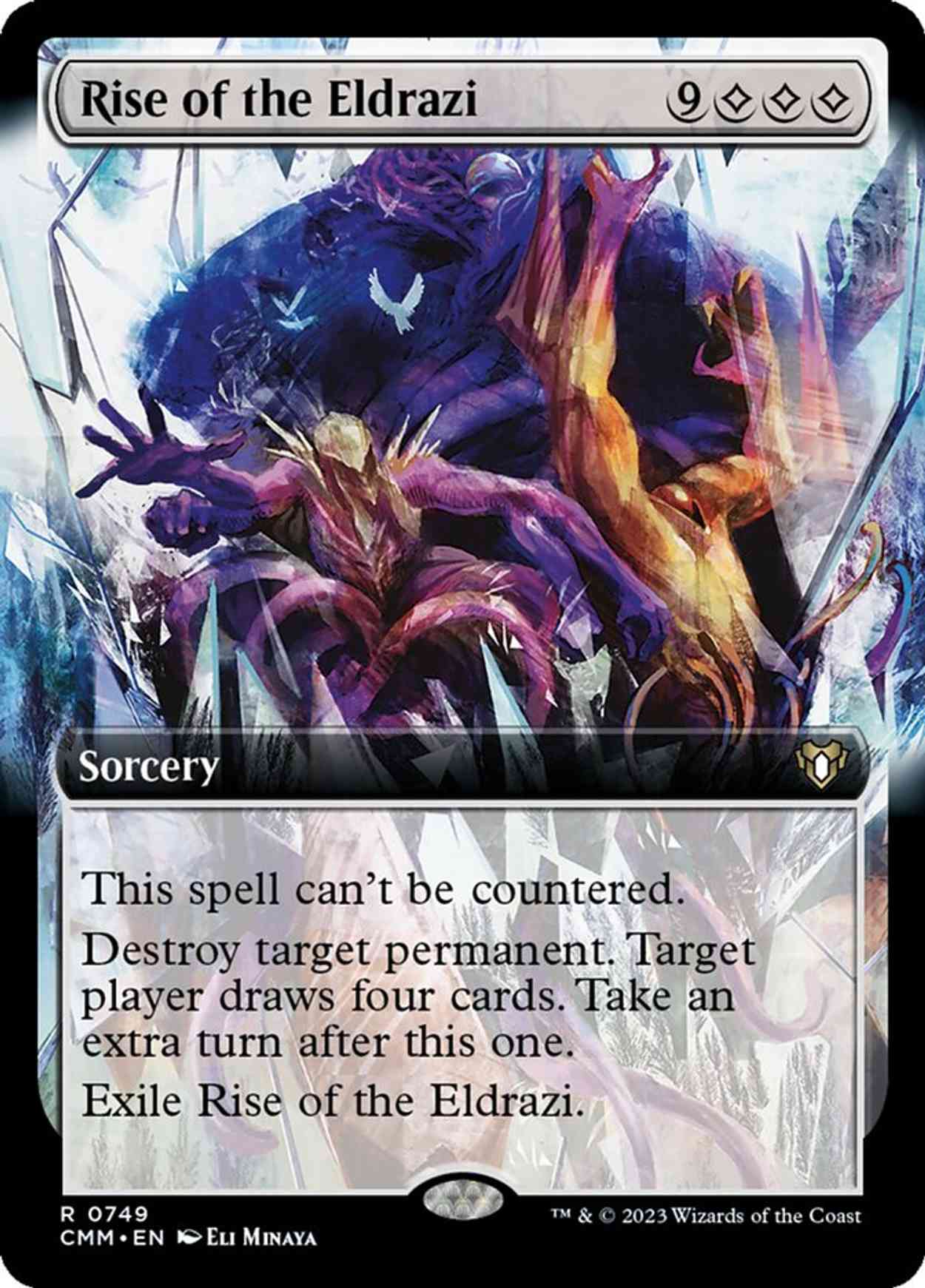 Rise of the Eldrazi (Extended Art) magic card front