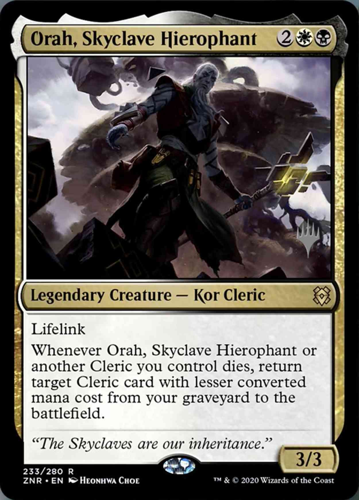 Orah, Skyclave Hierophant magic card front