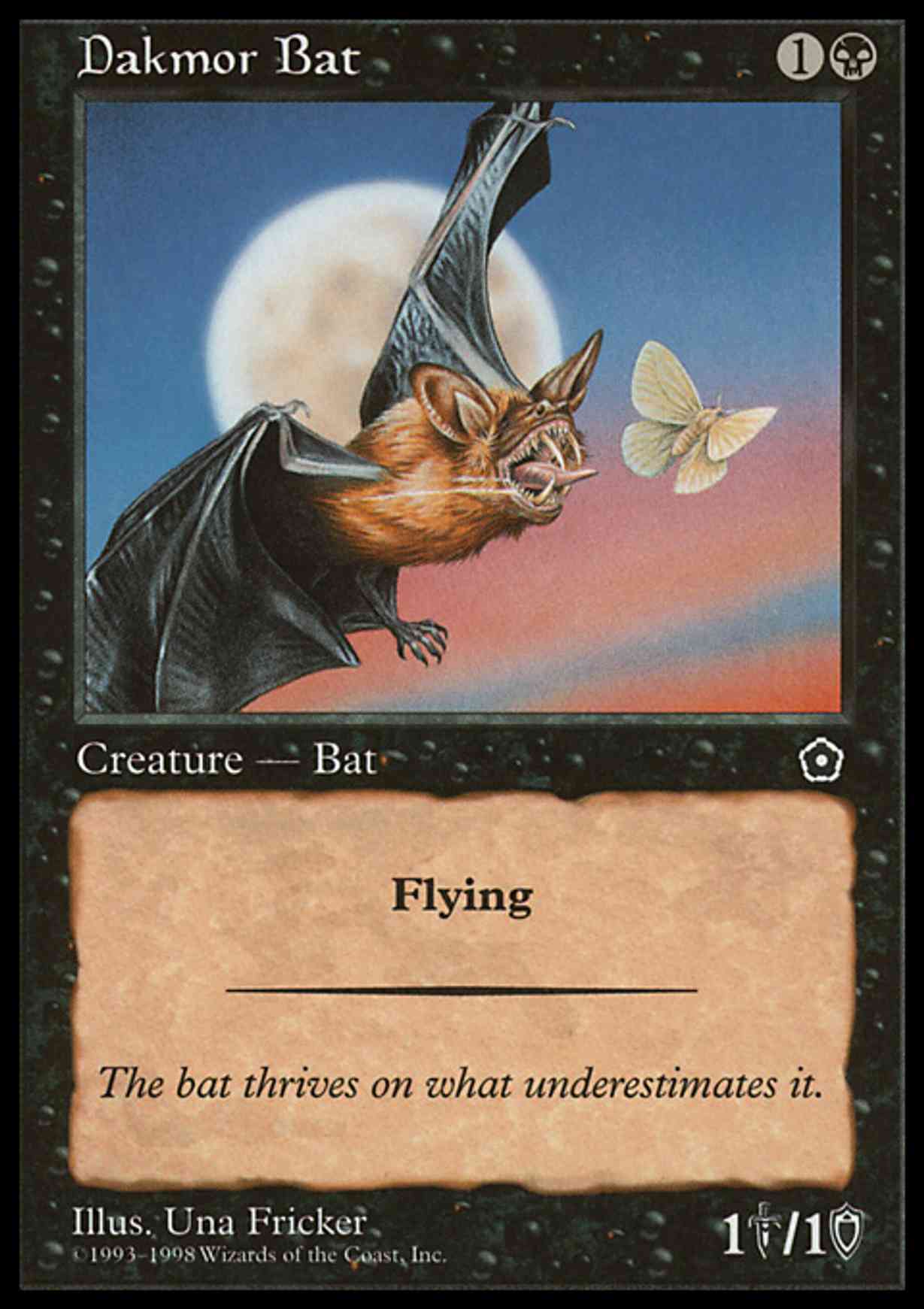 Dakmor Bat magic card front