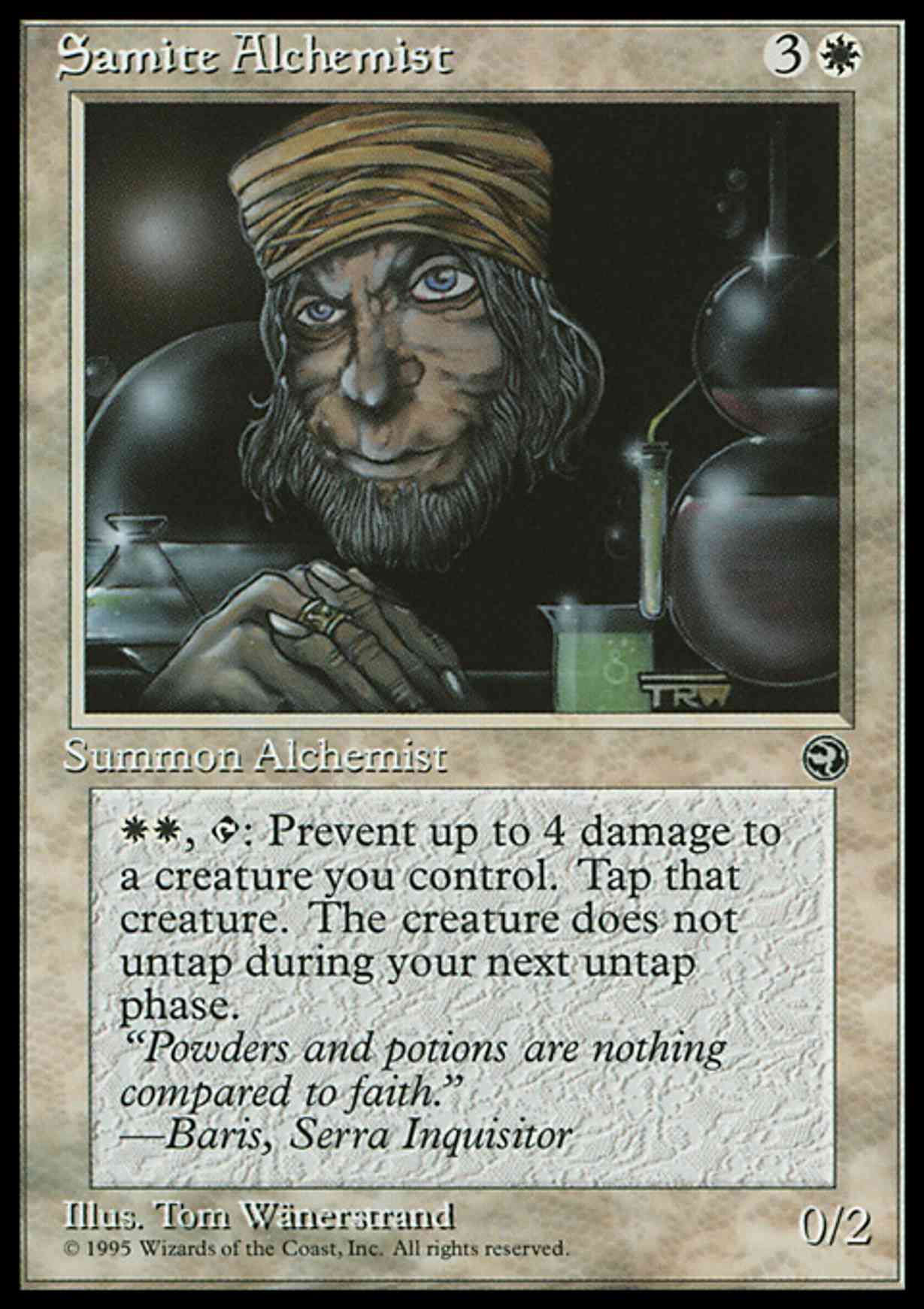 Samite Alchemist magic card front