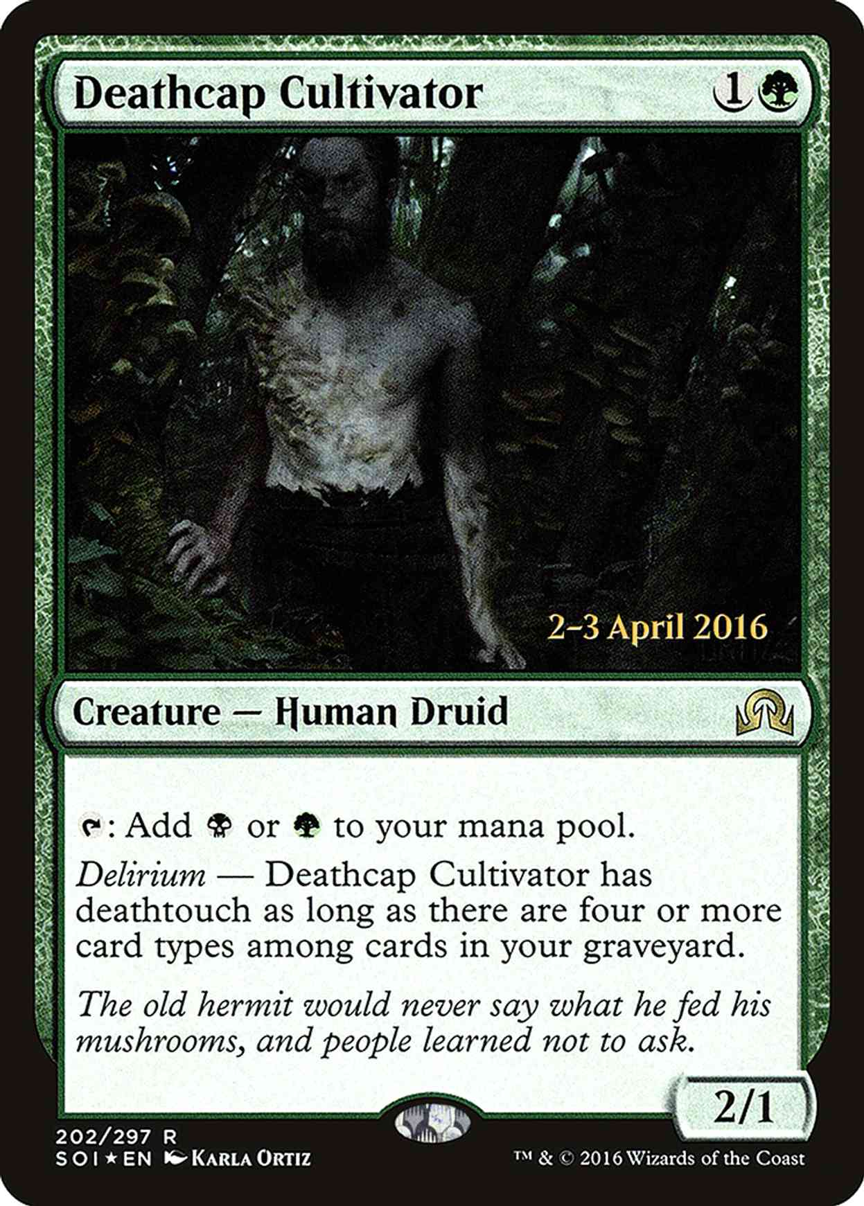 Deathcap Cultivator magic card front