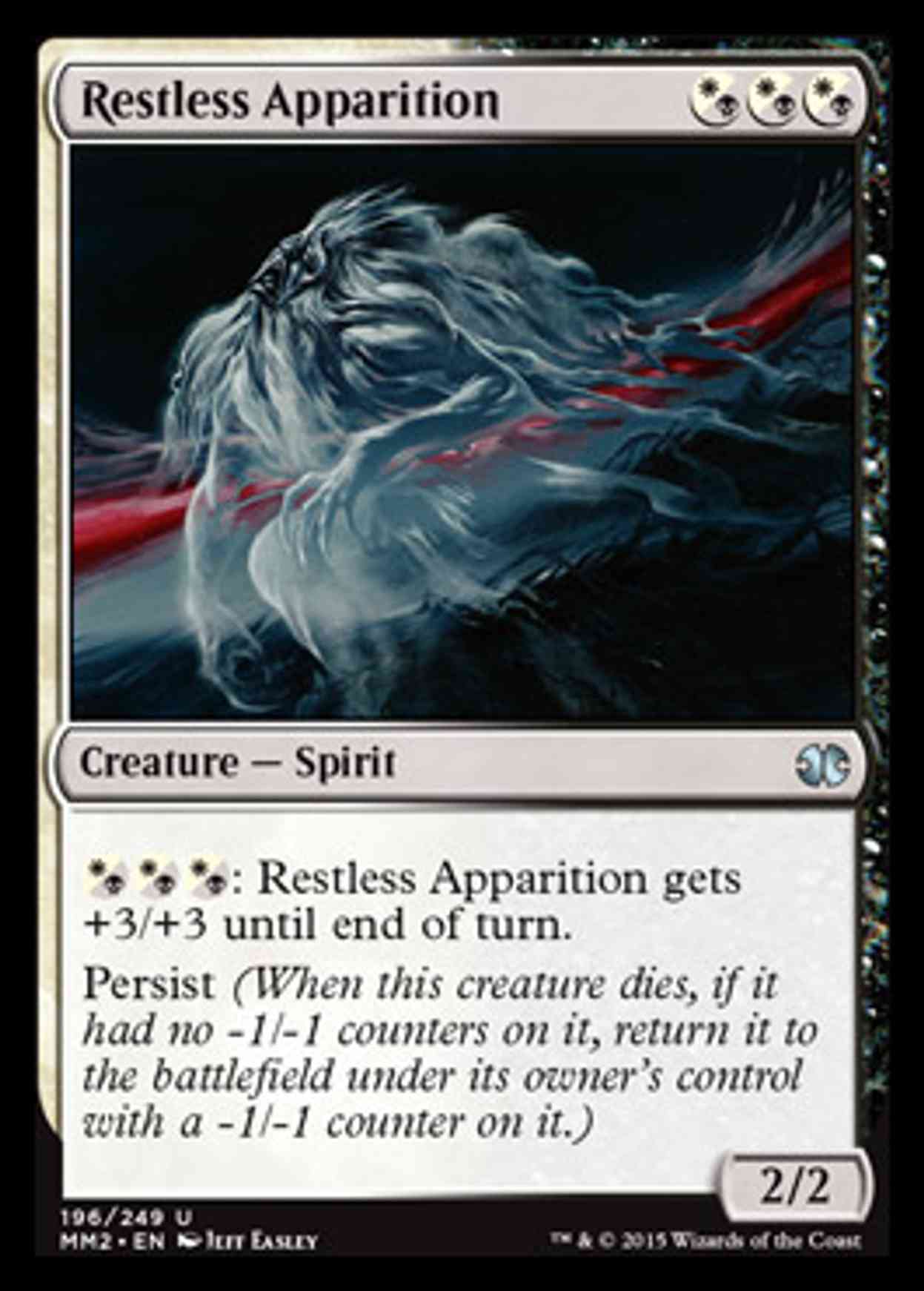 Restless Apparition magic card front