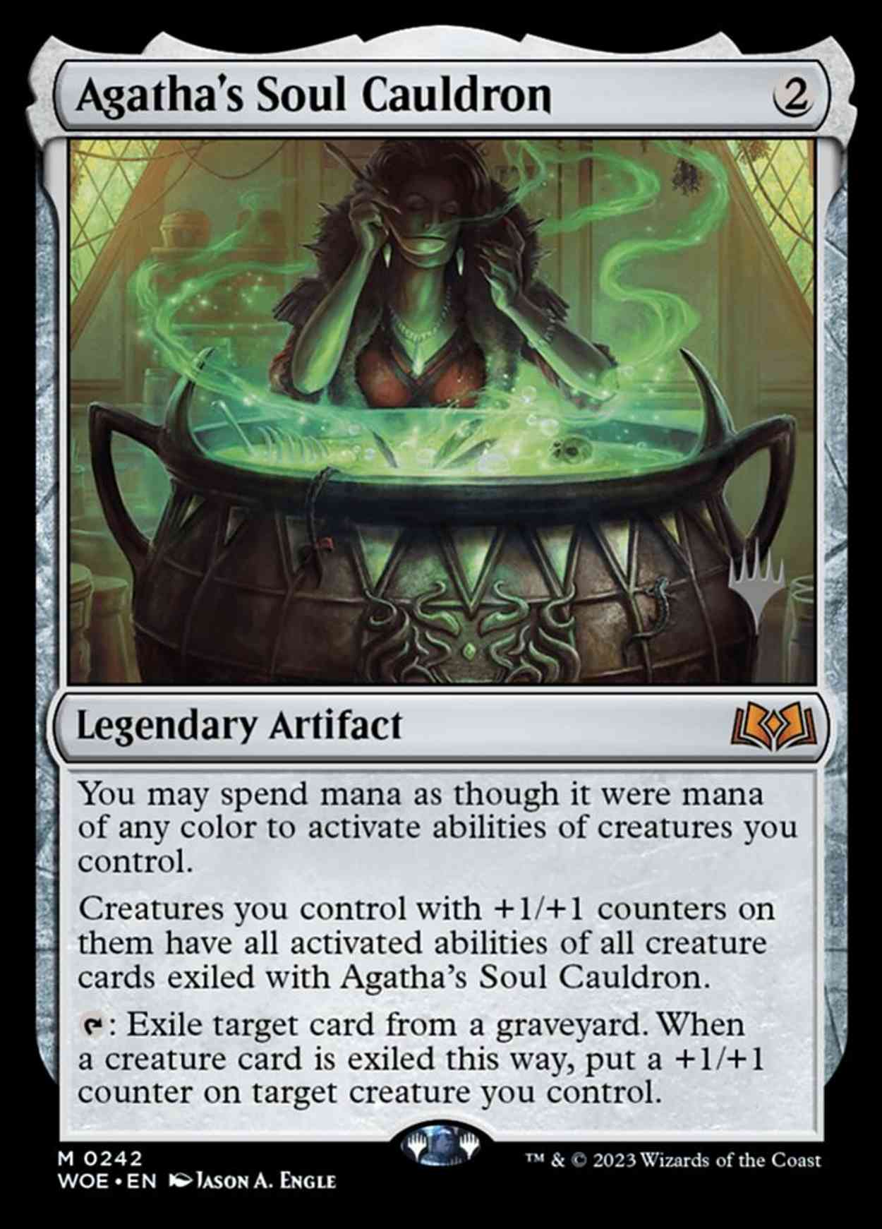 Agatha's Soul Cauldron magic card front