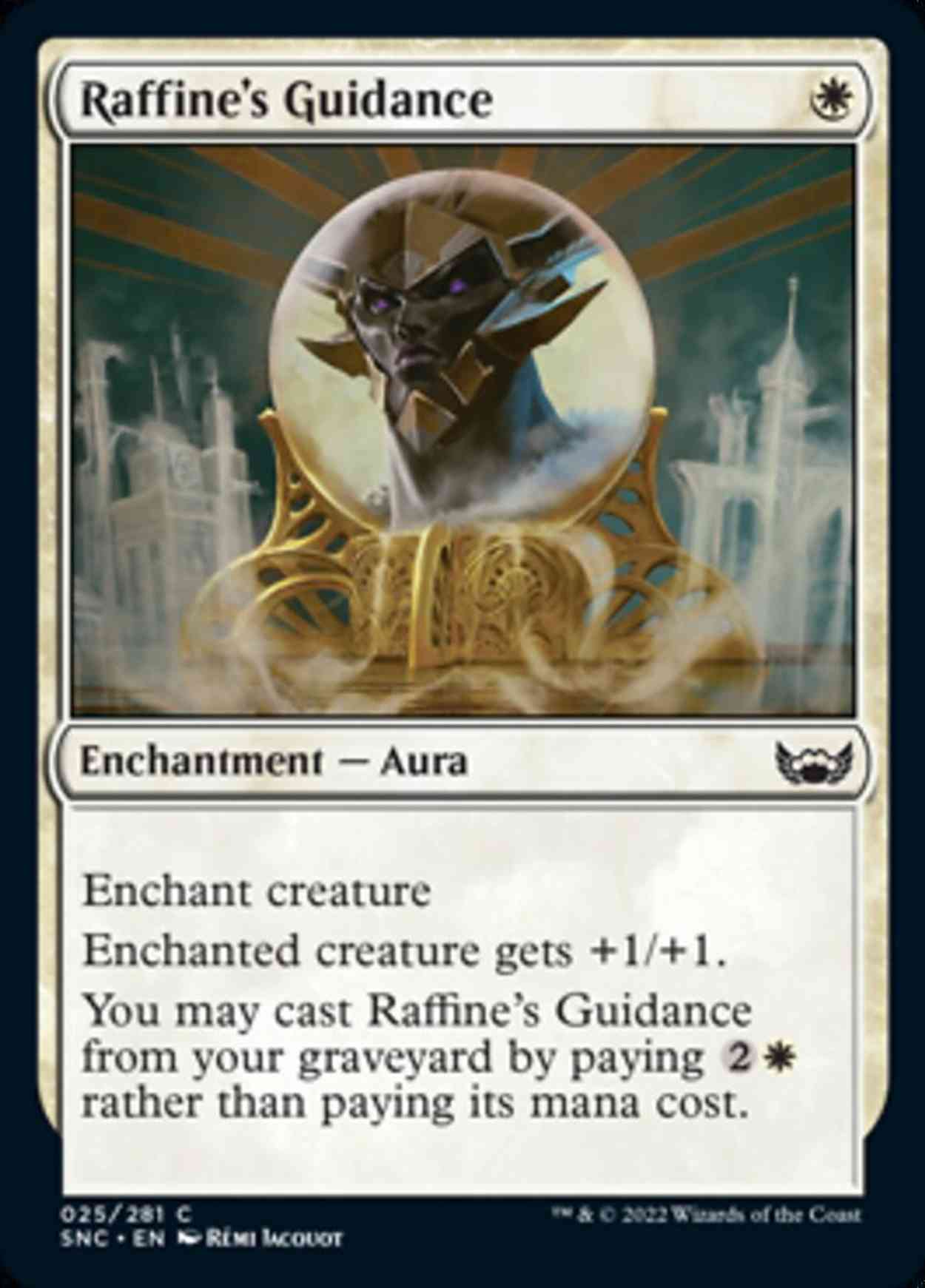 Raffine's Guidance magic card front