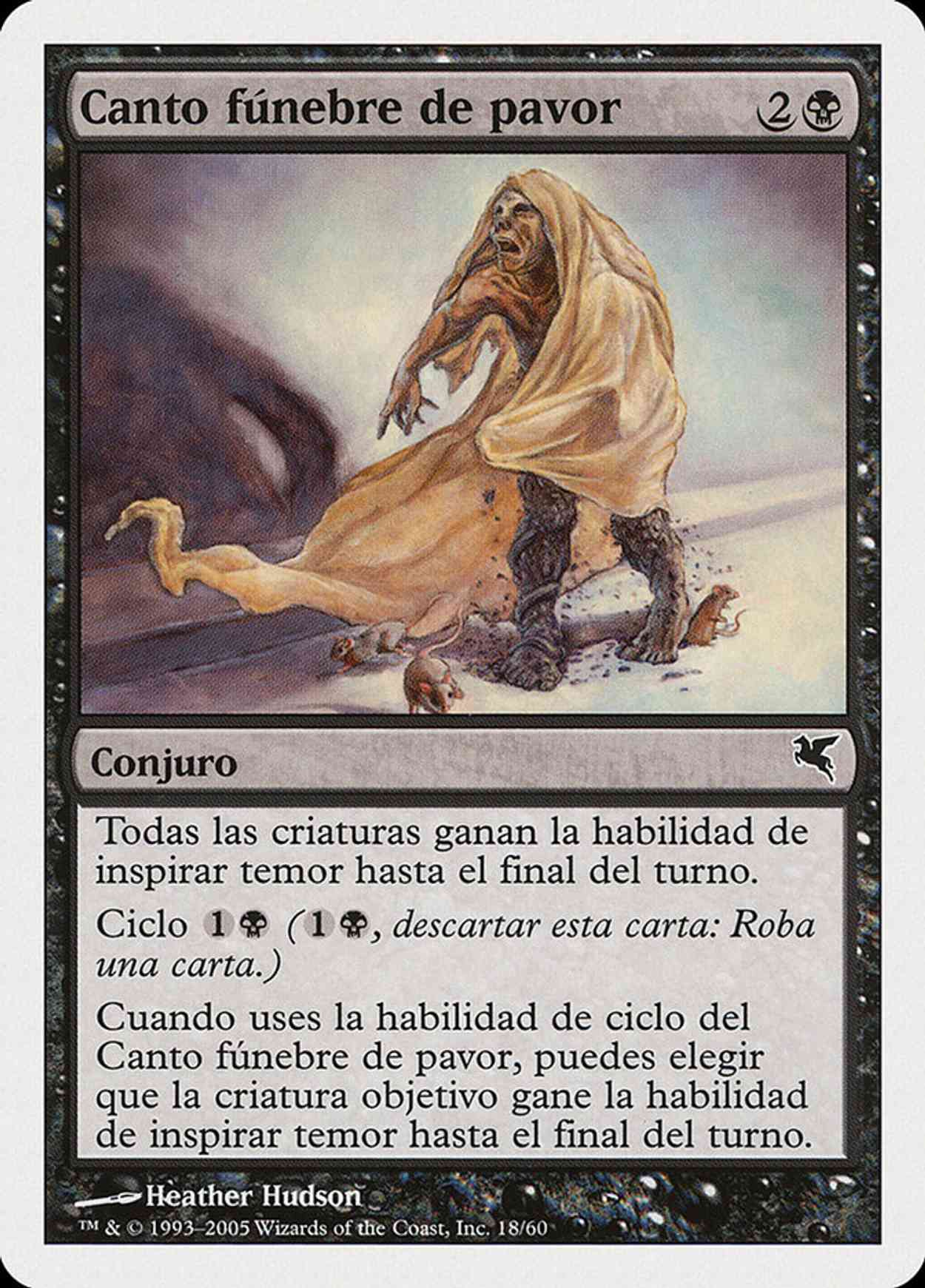 Dirge of Dread (Retro Frame) magic card front