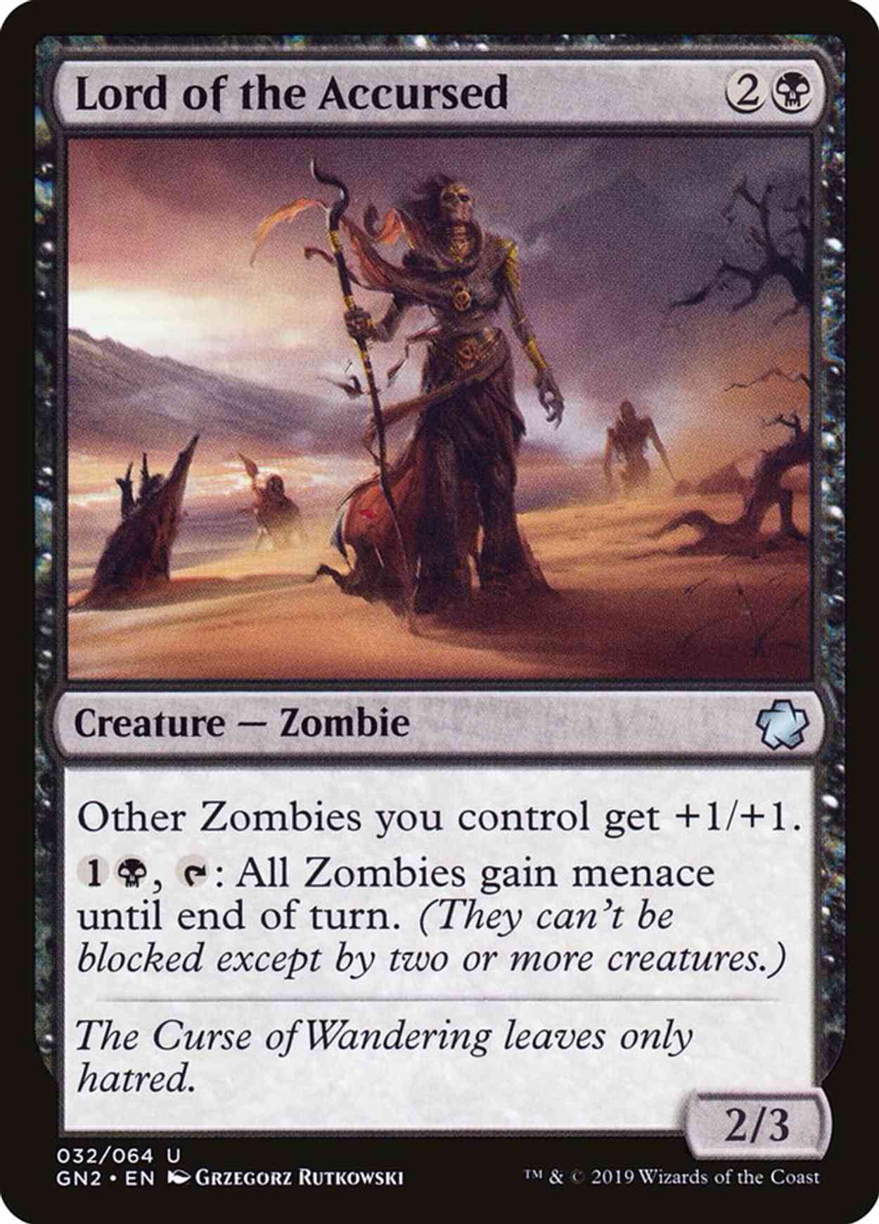 Lord of the Accursed magic card front