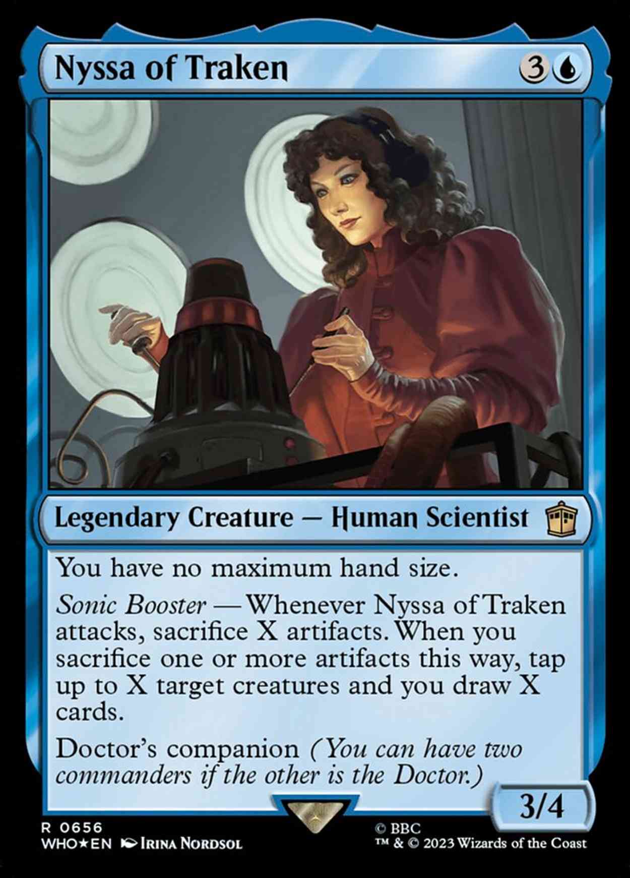 Nyssa of Traken (Surge Foil) magic card front