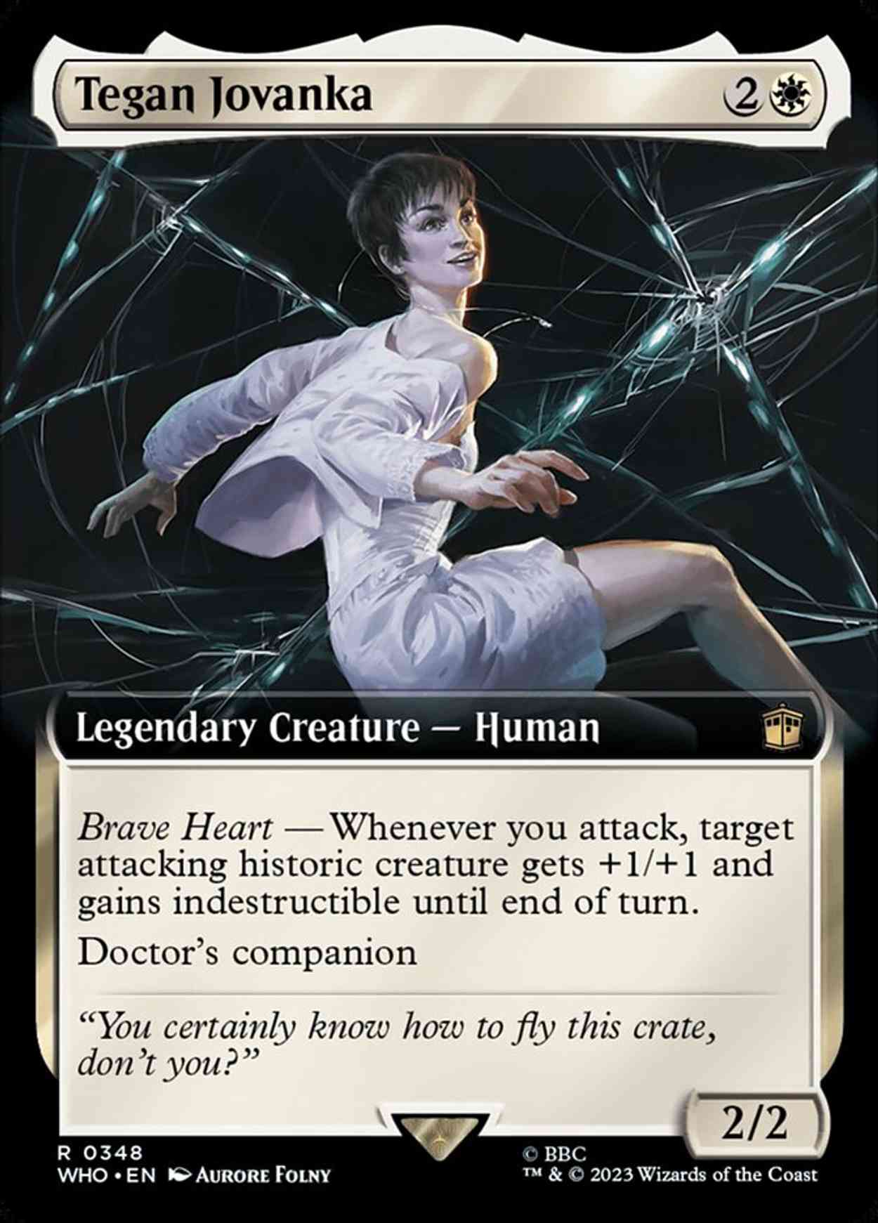 Tegan Jovanka (Extended Art) magic card front