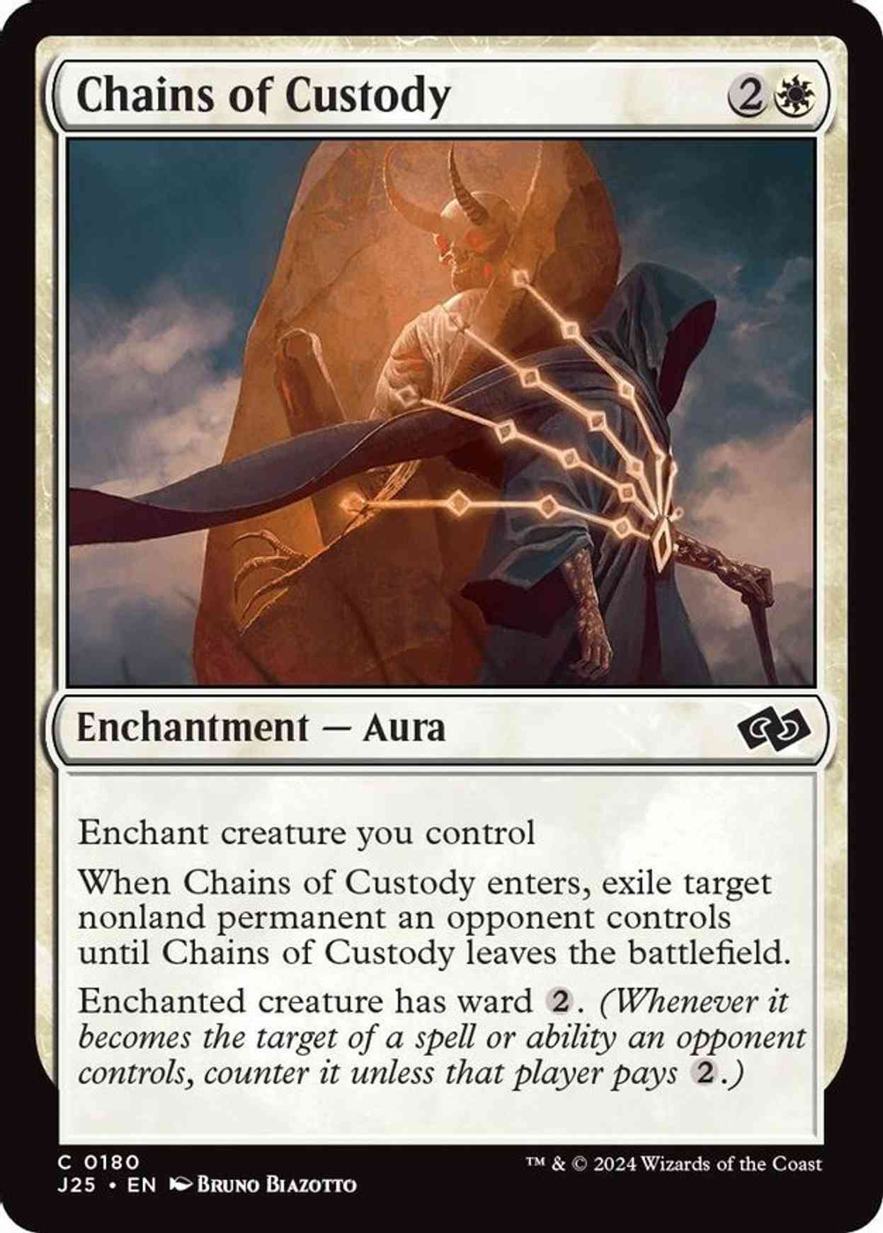 Chains of Custody magic card front