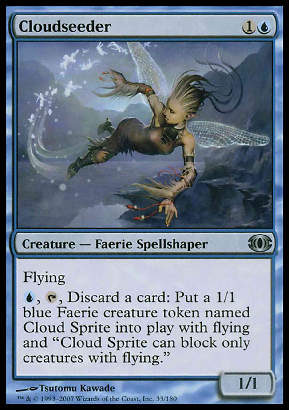 Cloudseeder magic card front