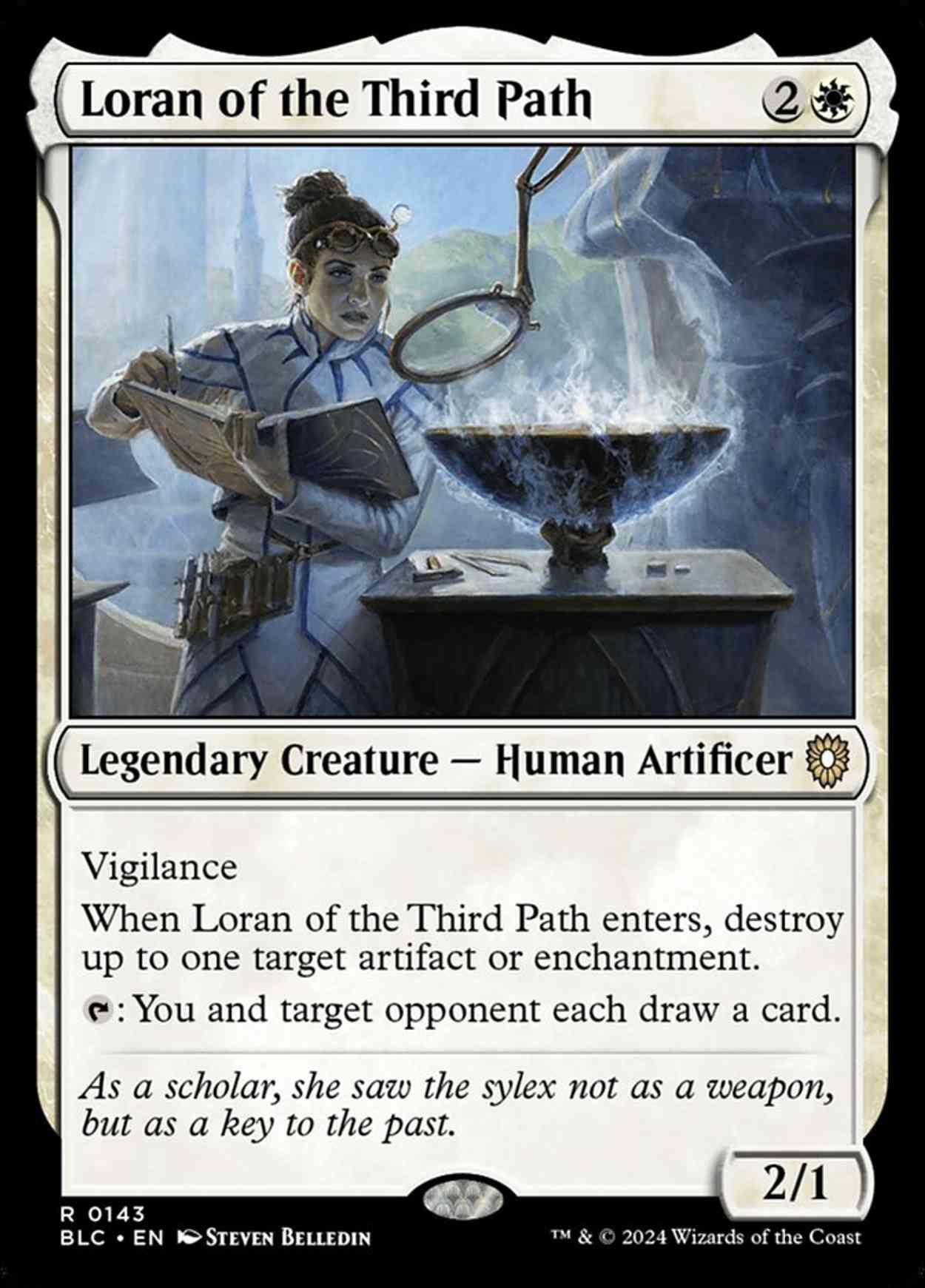 Loran of the Third Path magic card front