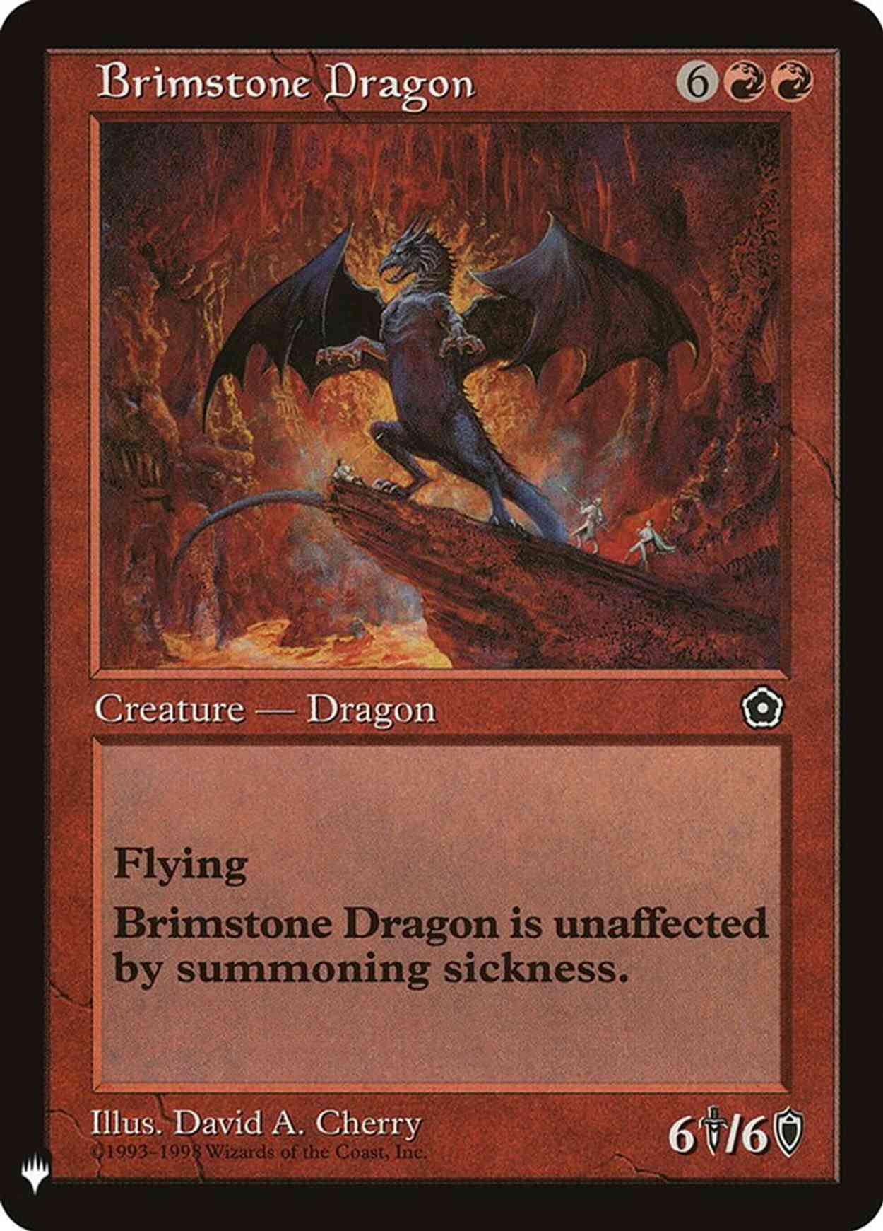 Brimstone Dragon magic card front