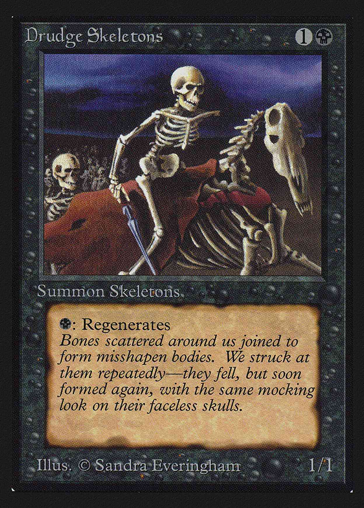 Drudge Skeletons (CE) magic card front