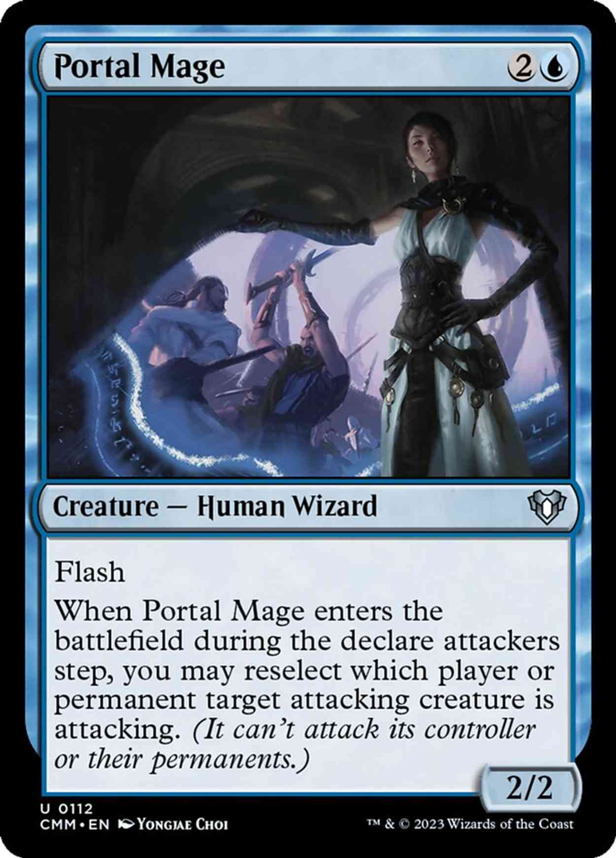 Portal Mage magic card front