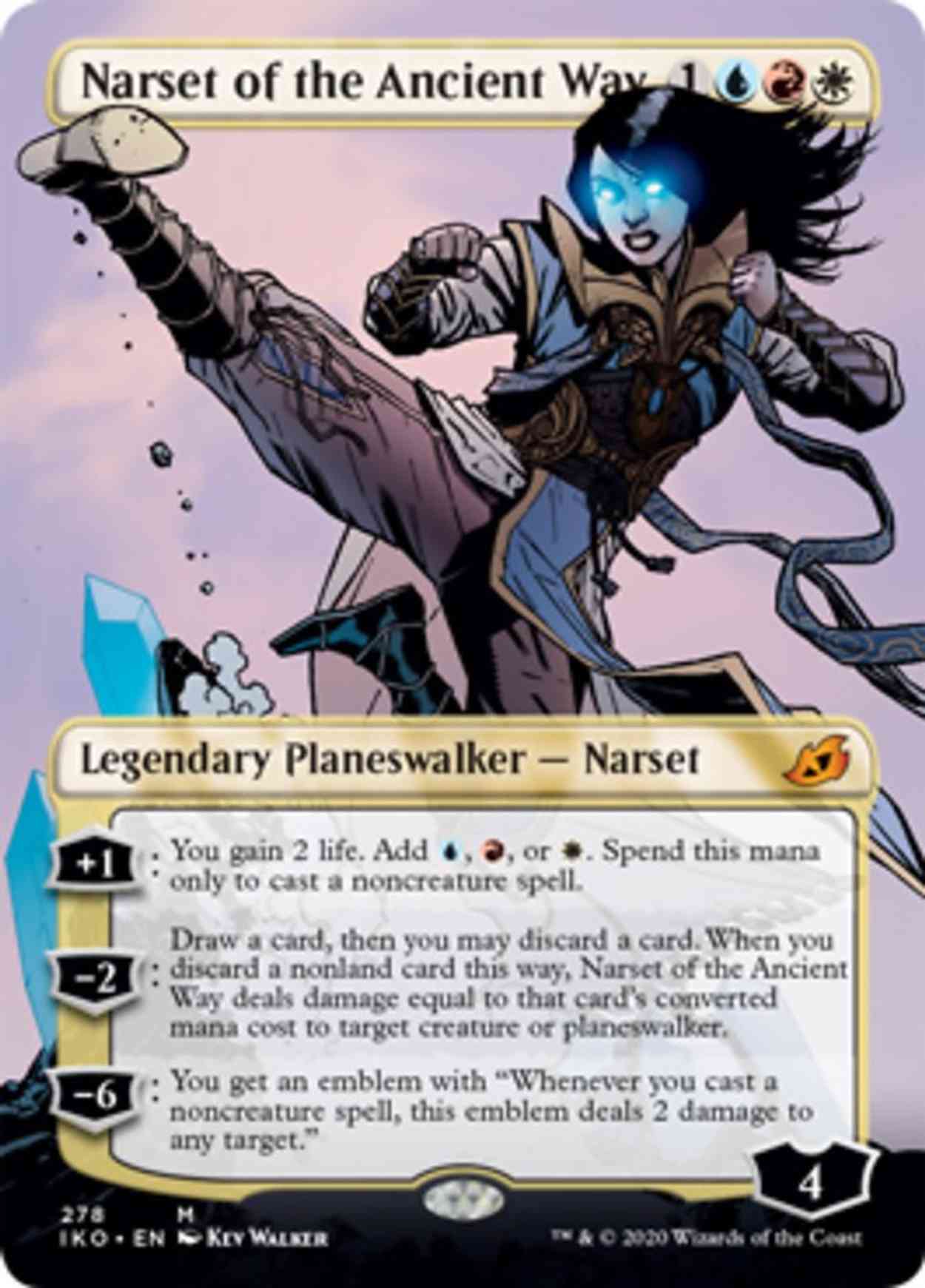 Narset of the Ancient Way (Borderless) magic card front