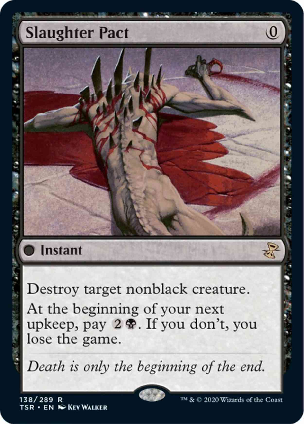 Slaughter Pact magic card front