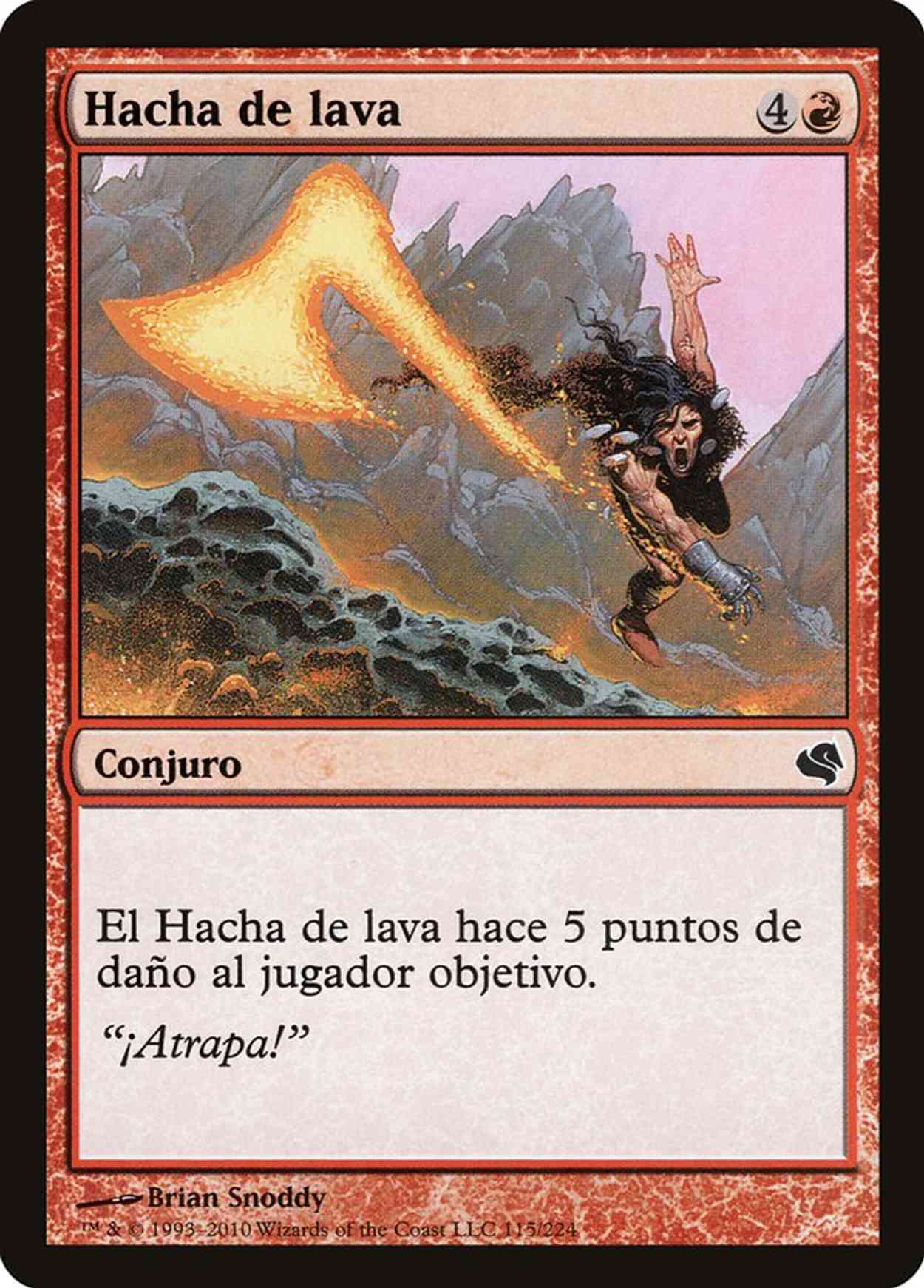 Lava Axe (Retro Frame) magic card front