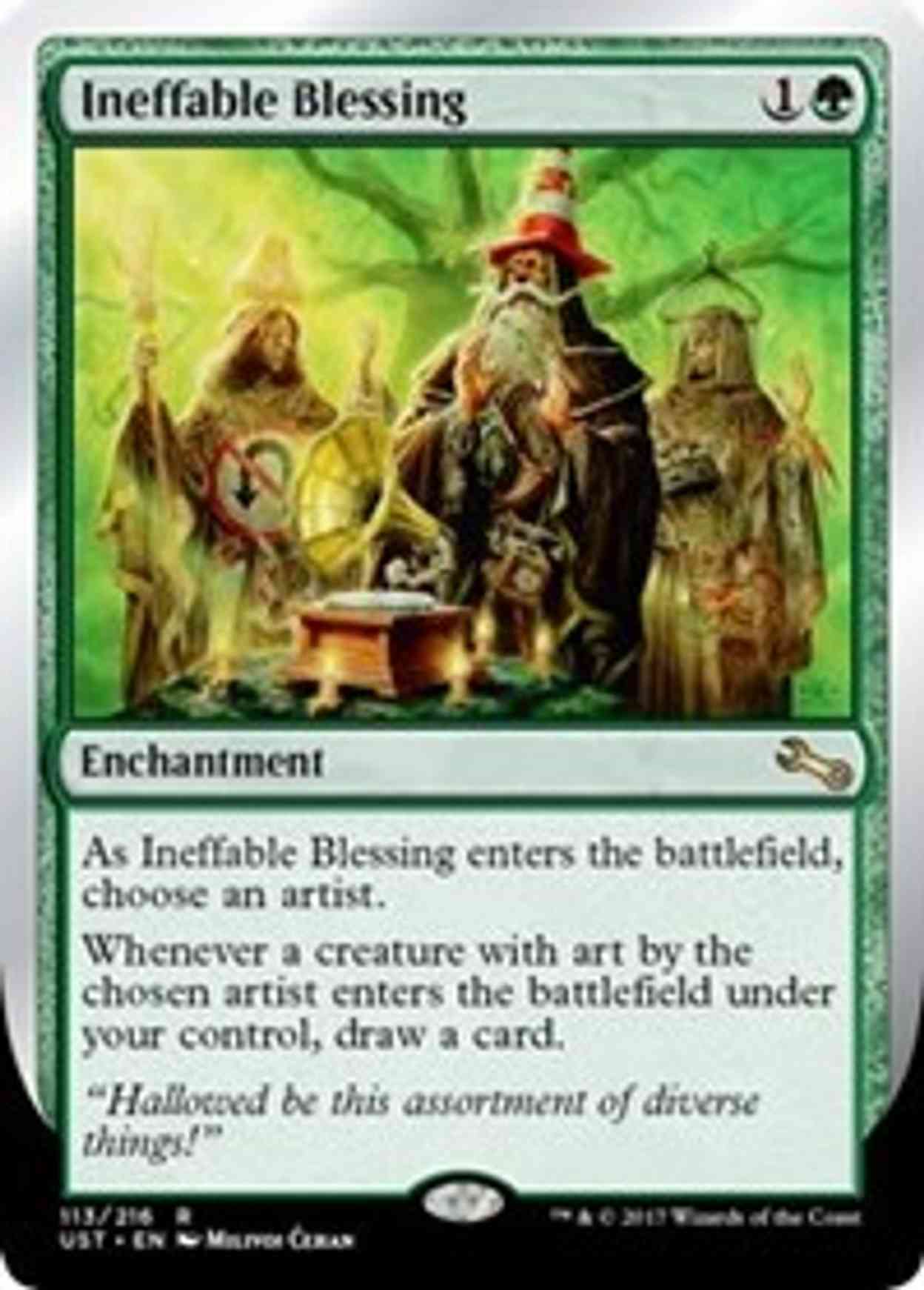 Ineffable Blessing (B) magic card front