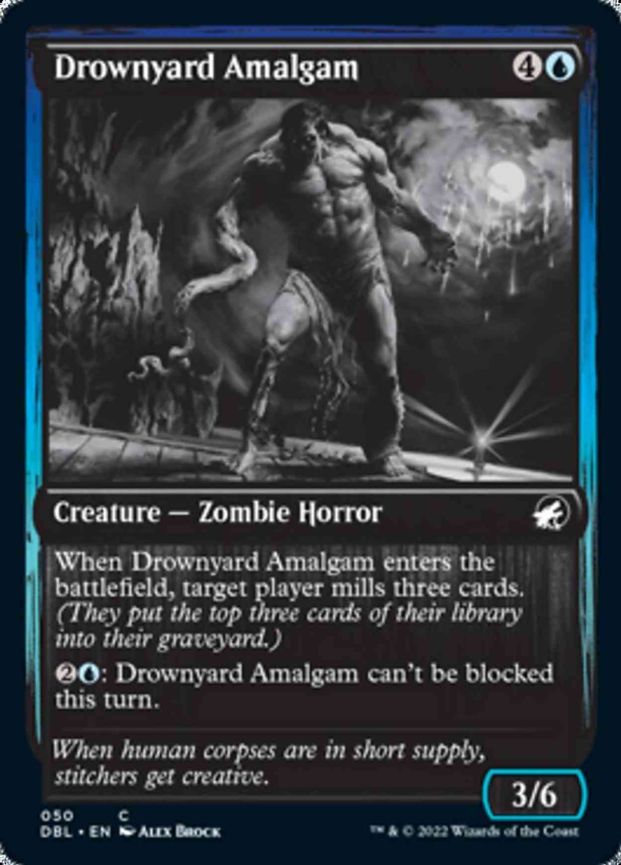 Drownyard Amalgam magic card front