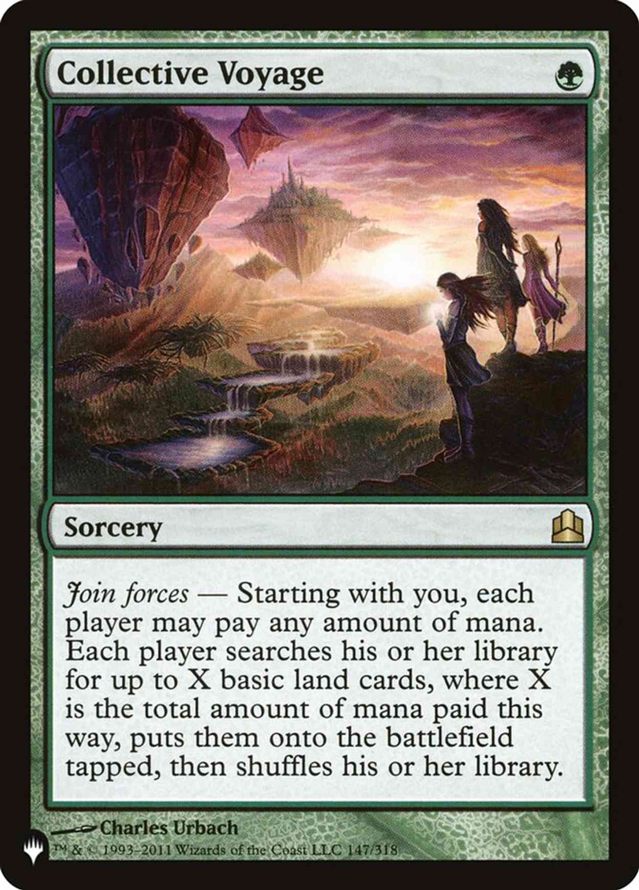 Collective Voyage magic card front